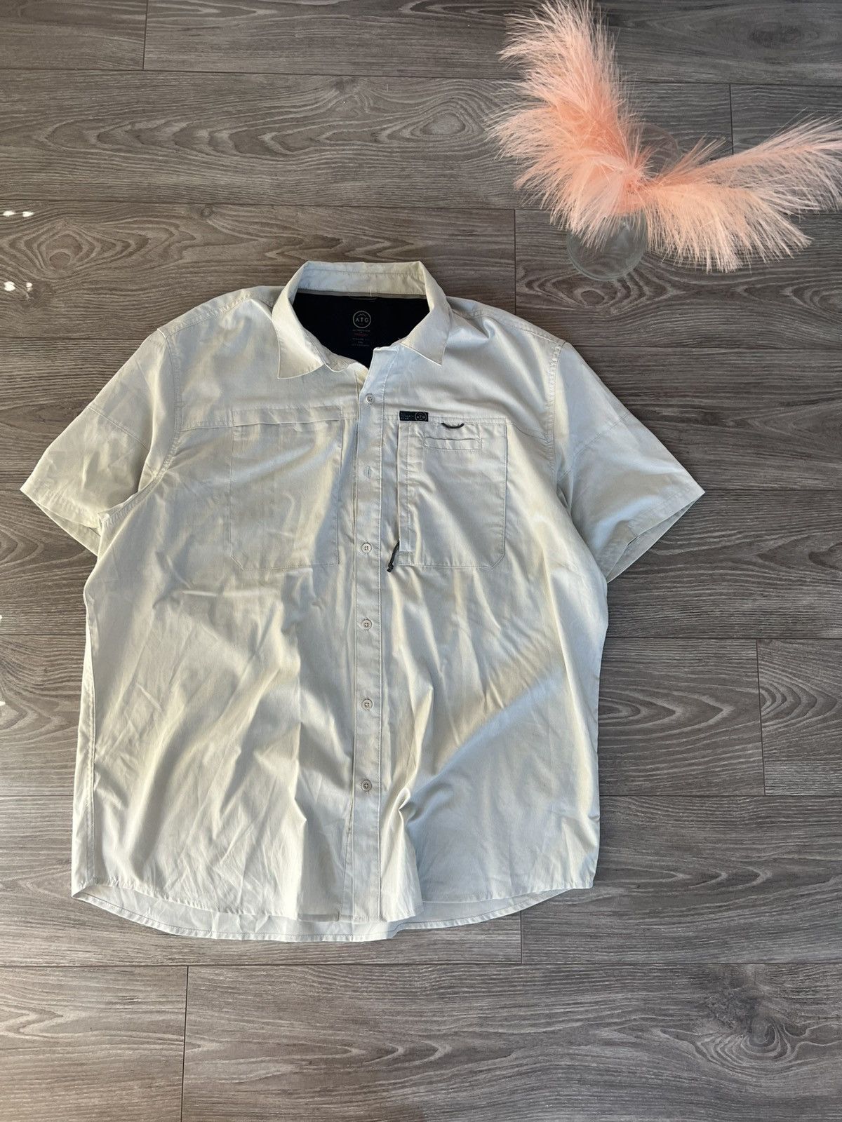 Wrangler ‼️Vintage Wrangler Outdoor ATG All Terrain Gear Pocket Shirt‼️ Size US XXL / EU 58 / 5 - 7 Thumbnail