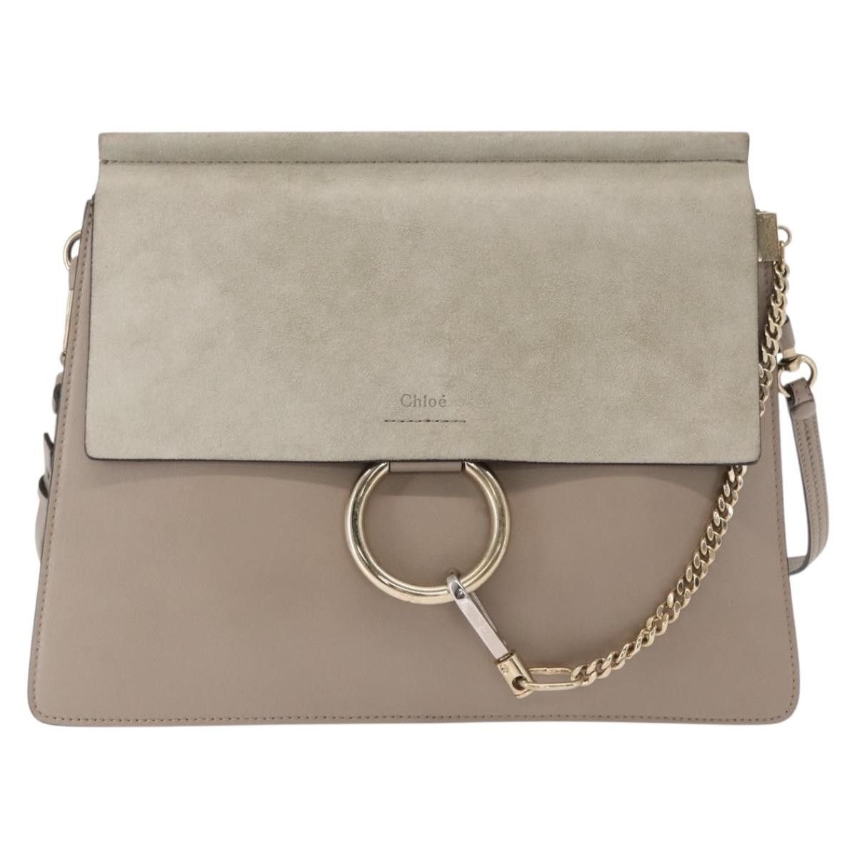 Chloe Chloe Faye Leather and Suede Size ONE SIZE - 1 Thumbnail
