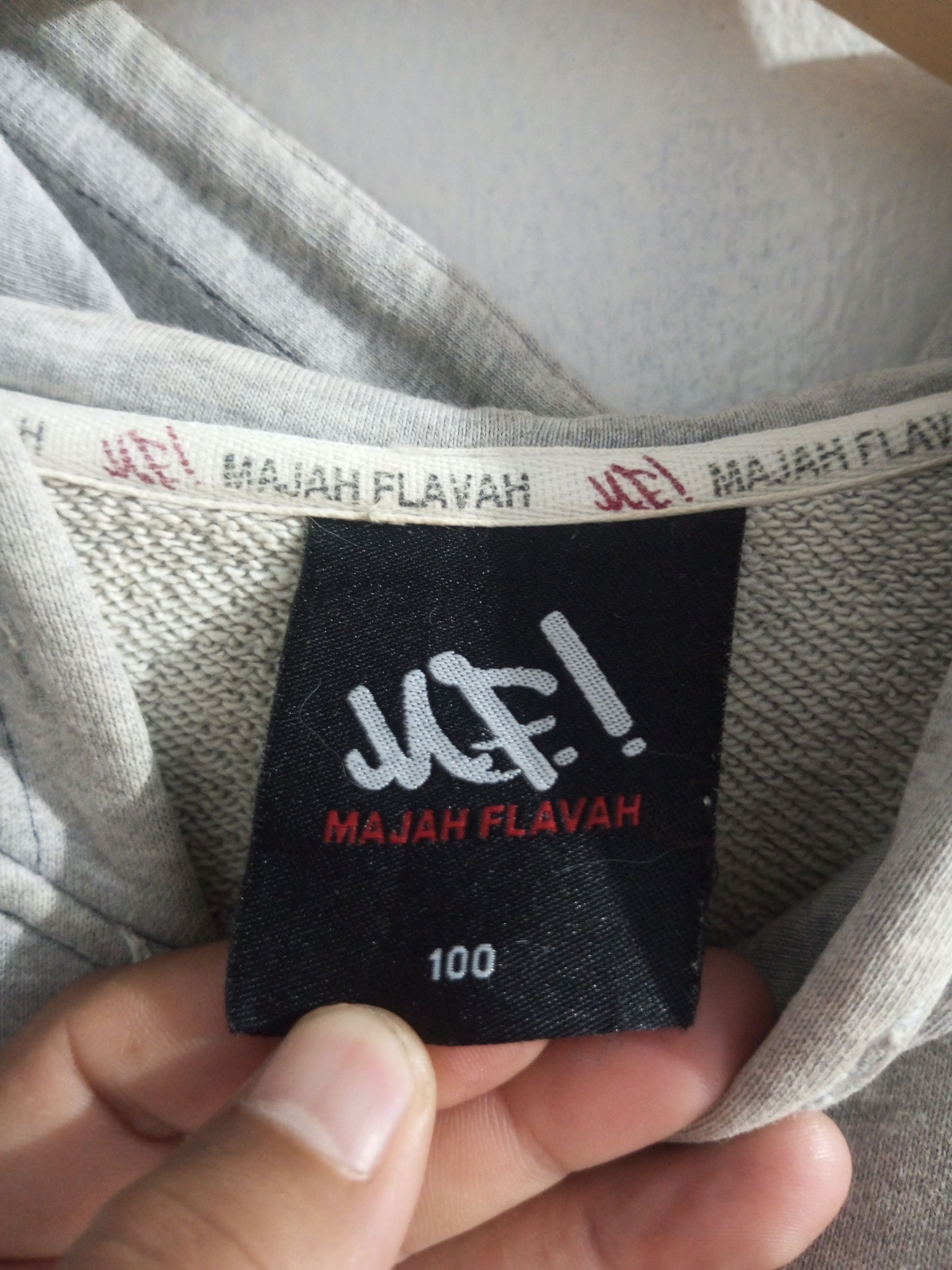 20471120 Vintage y2k majah flavah sun fadded distressed worn hoodie Size US XL / EU 56 / 4 - 15 Thumbnail