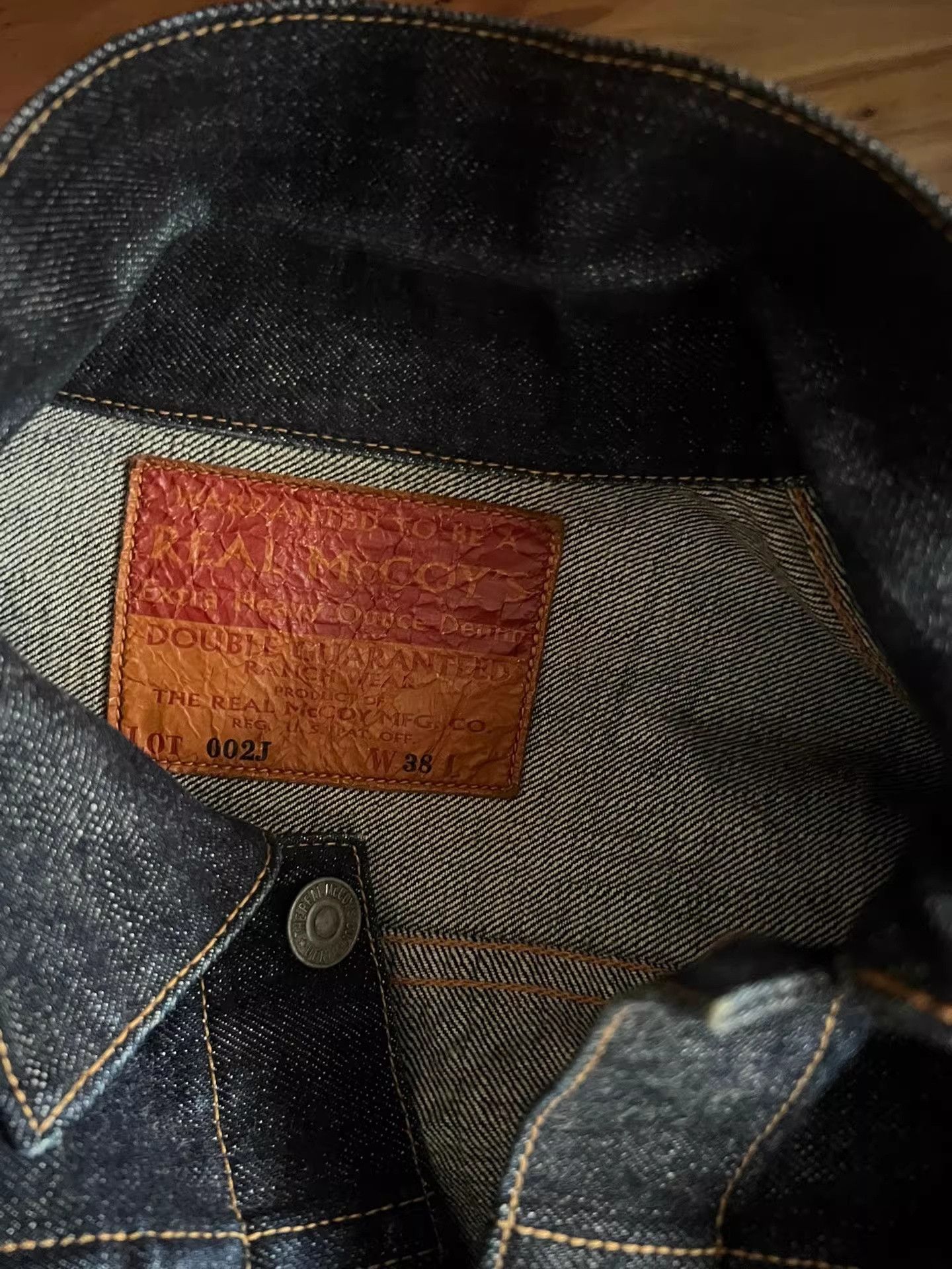 The Real McCoy's Real McCoy's Red Ear Denim Jacket Size US S / EU 44-46 / 1 - 8 Thumbnail