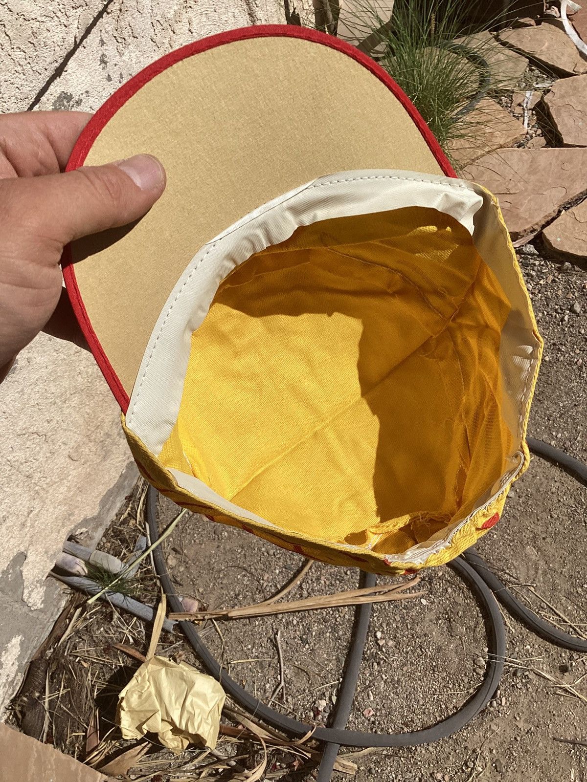 Other Vintage 1980s just made for you Taco Bell yellow and red hat Size ONE SIZE - 4 Thumbnail