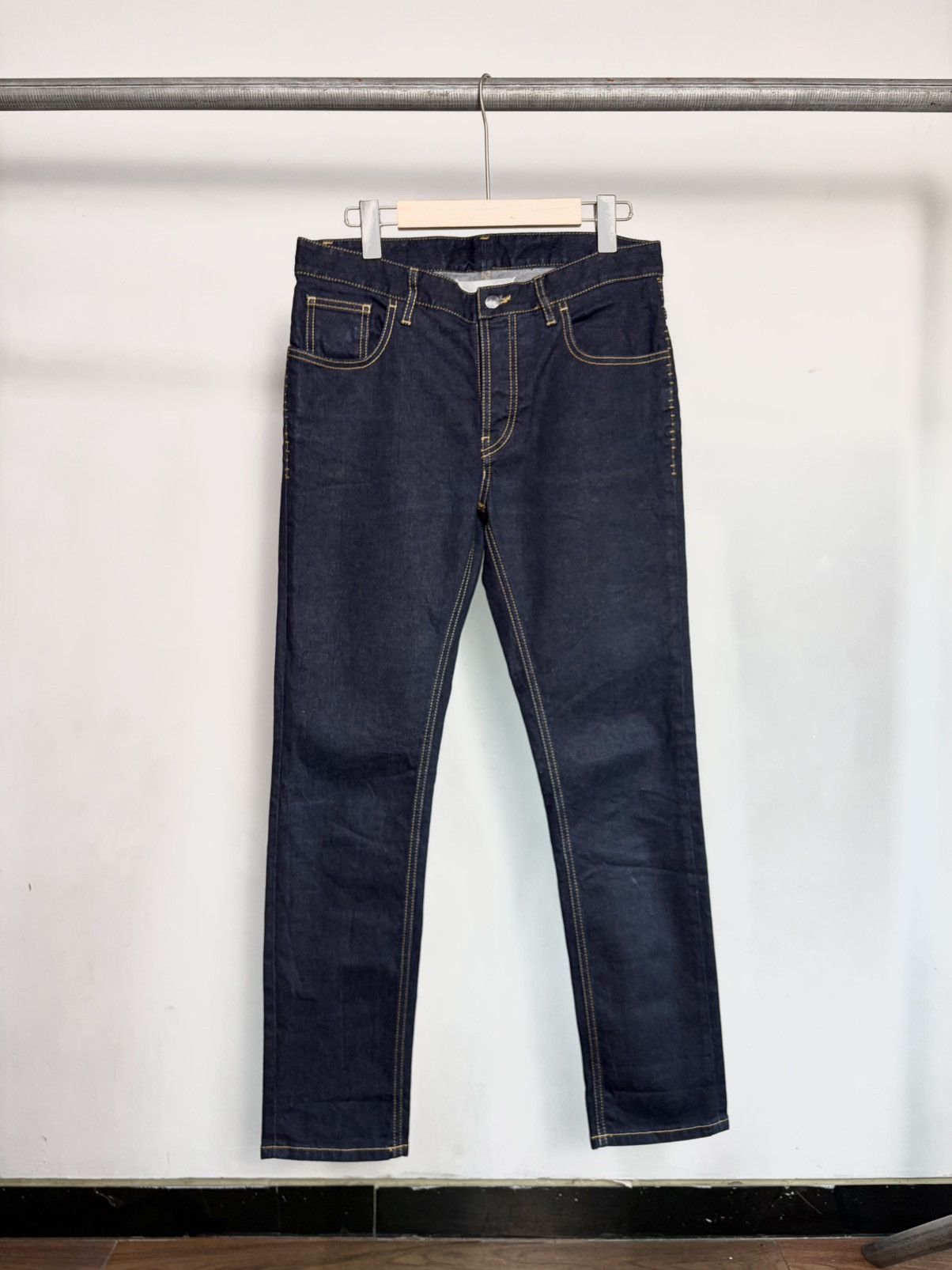 Maison Margiela FREE TAX ! 2016 Maison Margiela Raw Denim Pants Size US 31 - 2 Thumbnail