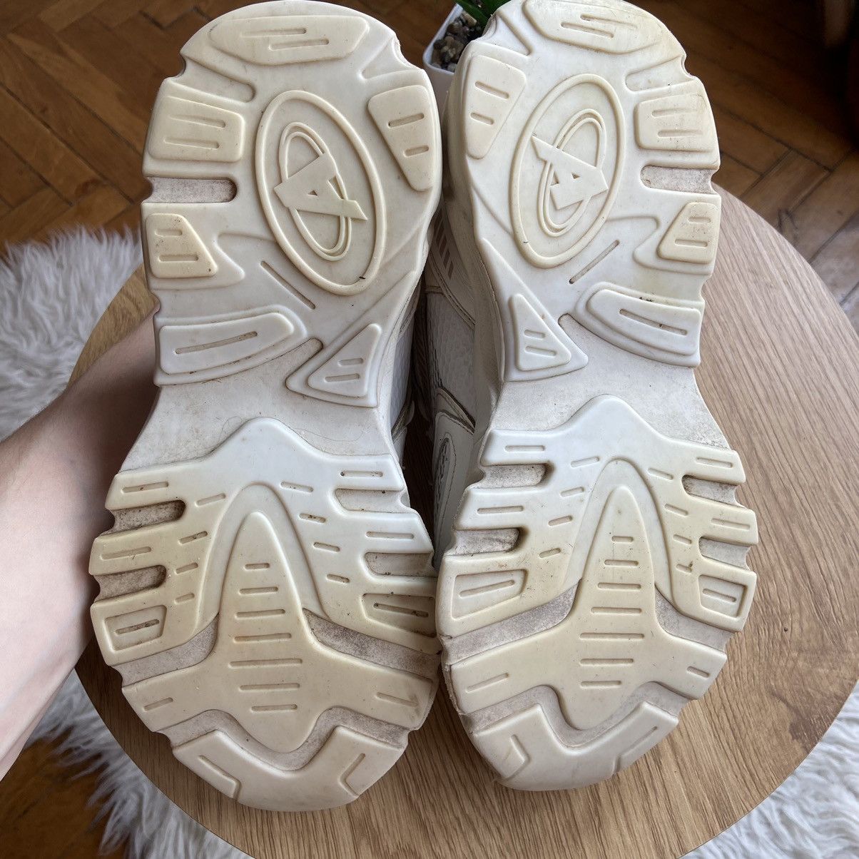 Axel Arigato Axel Arigato Marathon White Sneakers Size US 9 / IT 39 - 9 Thumbnail