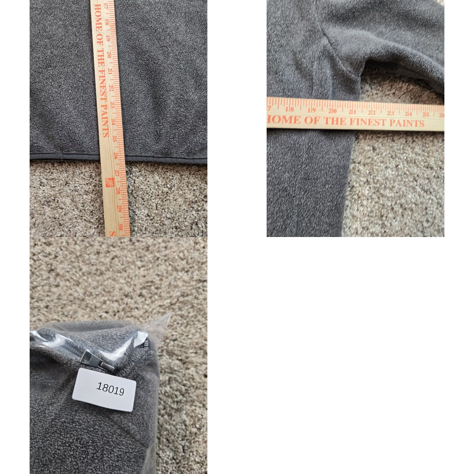 Uniqlo Uniqlo Fleece Jacket Small Mens Gray Full Zip Mock Neck Pockets Outdoor Shirt/Sweatshirt (Jacket) Size US S / EU 44-46 / 1 - 8 Thumbnail