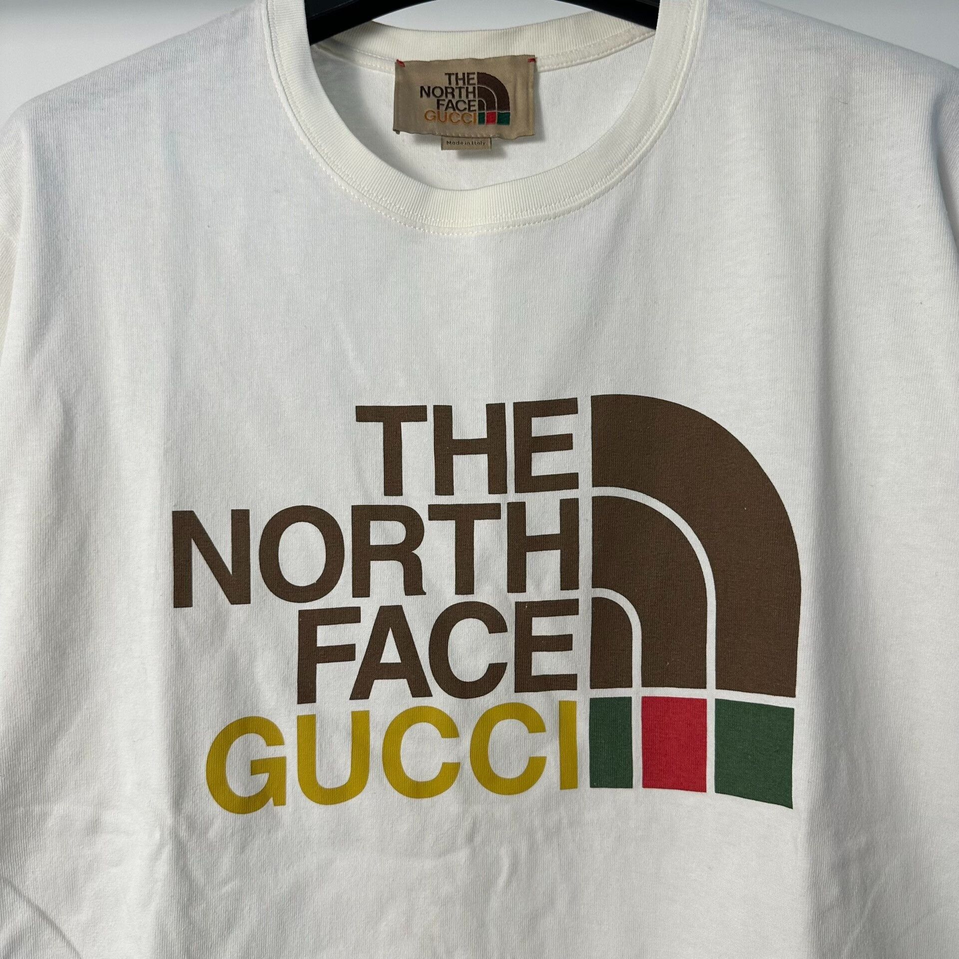 Gucci gucci the north face logo short sleeve tee Size US S / EU 44-46 / 1 - 2 Thumbnail