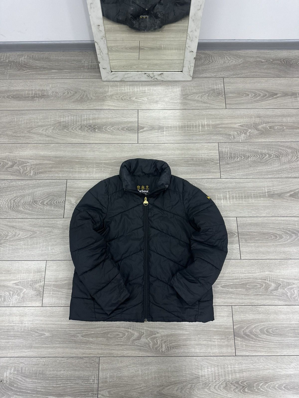 Barbour Barbour Black Puffer Jacket Down Size US S / EU 44-46 / 1 - 1 Thumbnail