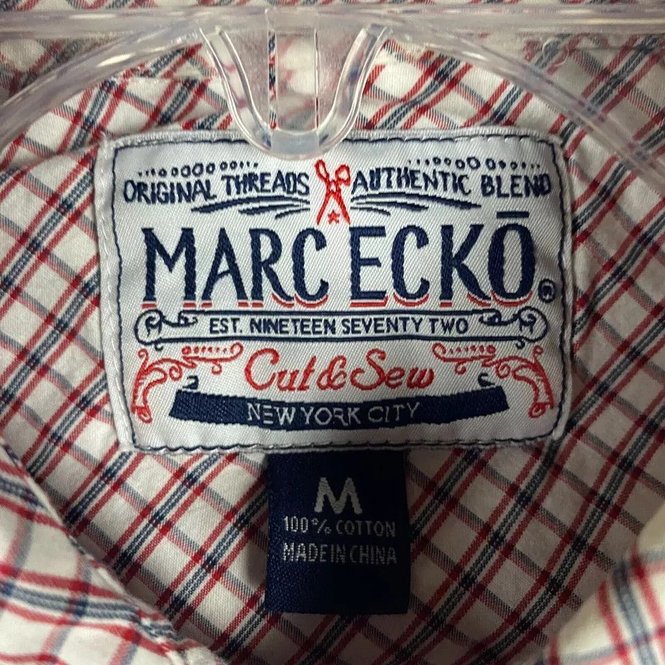 Marc Ecko Marc Ecko Shirt Men's Medium Cut & Dew Short Sleeve M Size US M / EU 48-50 / 2 - 4 Thumbnail