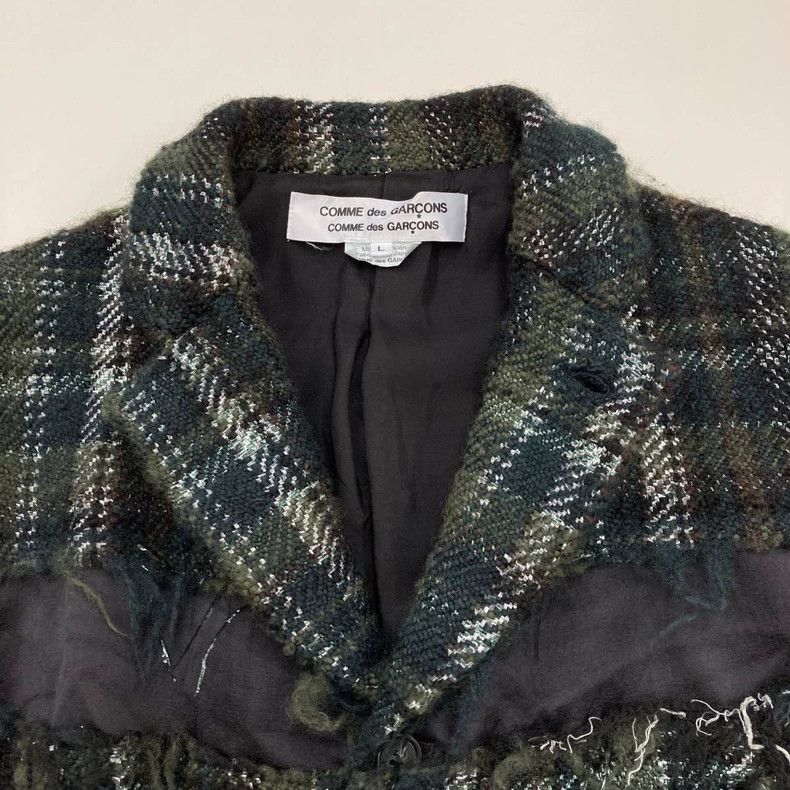 Comme des Garcons Comme Des Garcons Plaid Hollow Deconstruction Suit Size L / US 10 / IT 46 - 4 Thumbnail