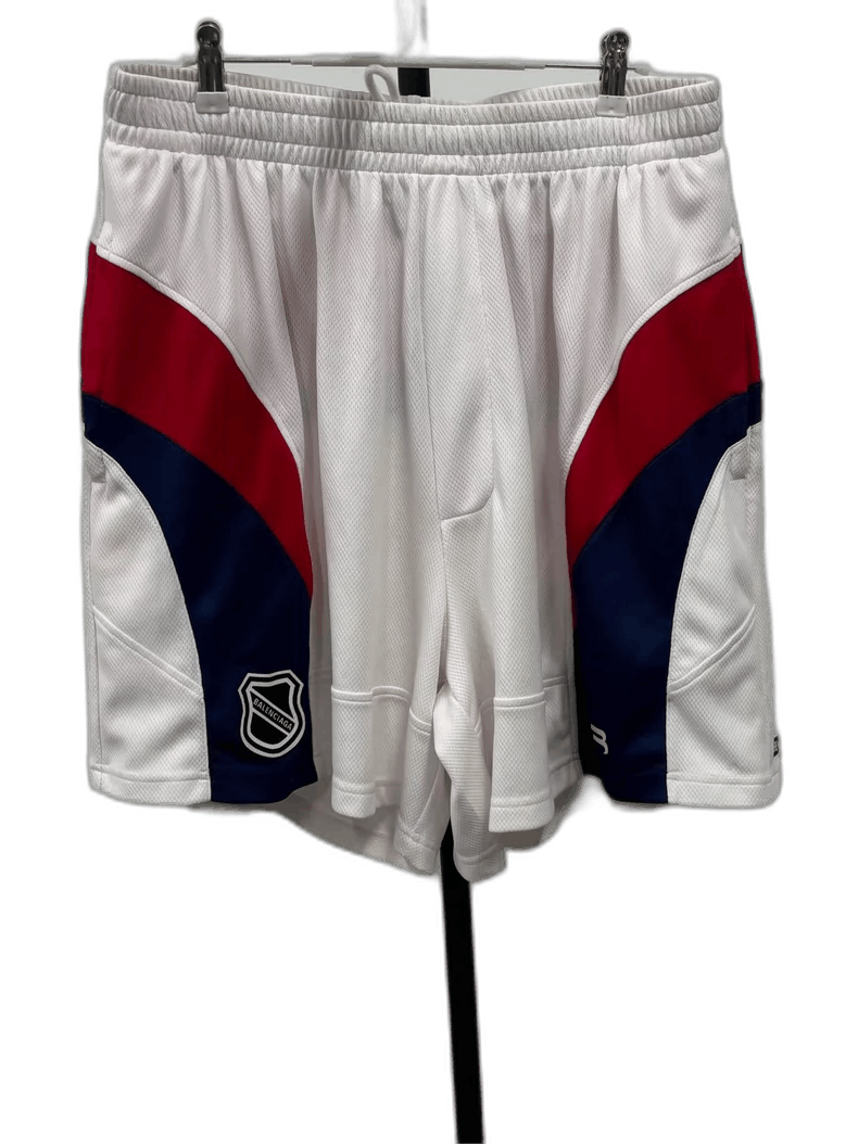 Balenciaga Balenciaga Red and White Hockey Shorts Size US 32 / EU 48 - 1 Thumbnail