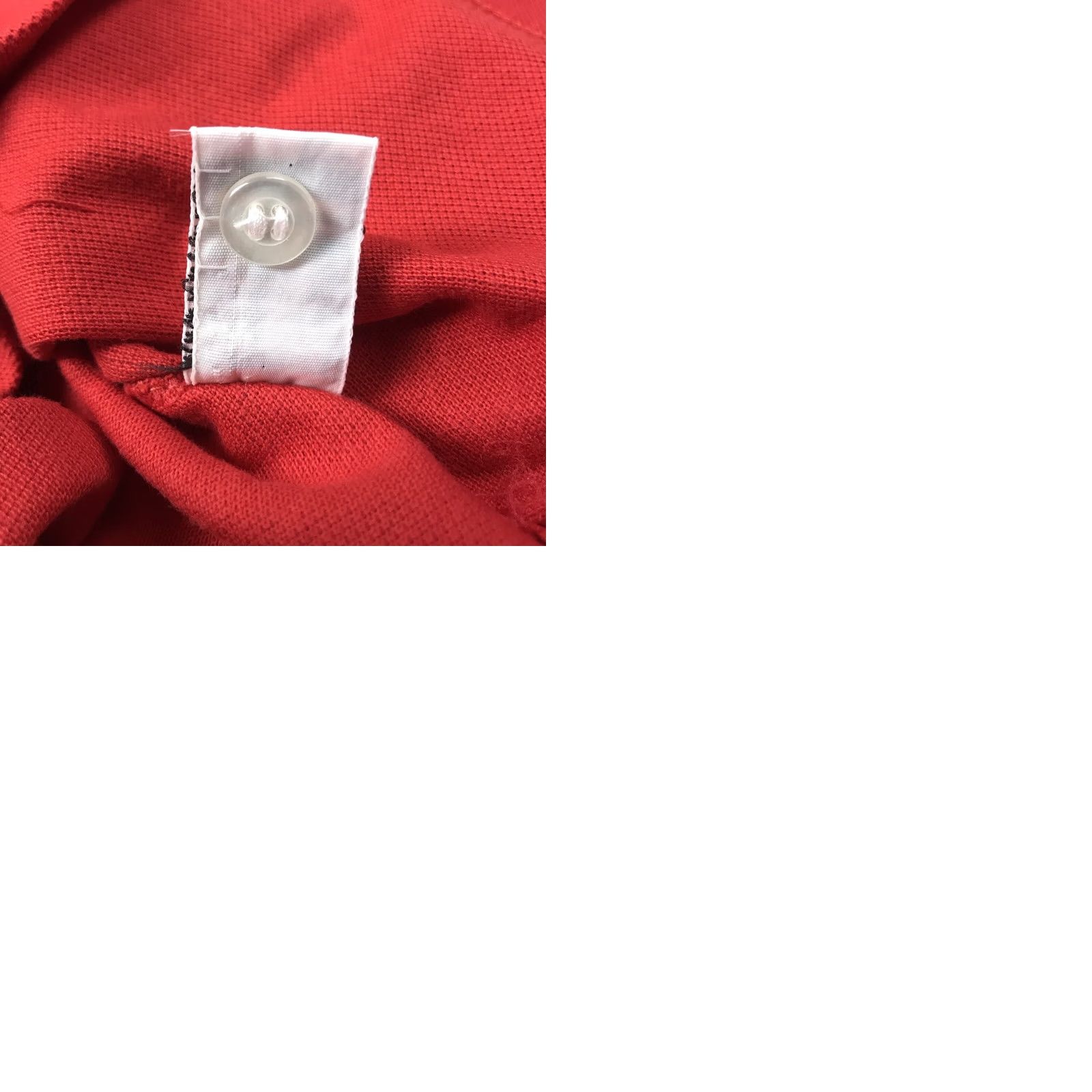 Vintage VINTAGE? No — Giordano Polo Shirt Golf Embroidered Red Men M Size 40R - 9 Thumbnail