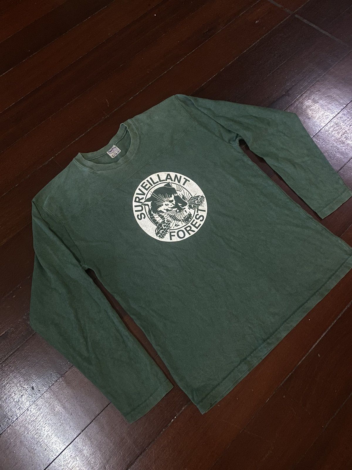 Iron Heart GRAIL🔥 Pherrows SURVEILLANT FOREST HEAVY LONG SLEEVE JAPAN Size US L / EU 52-54 / 3 - 5 Thumbnail