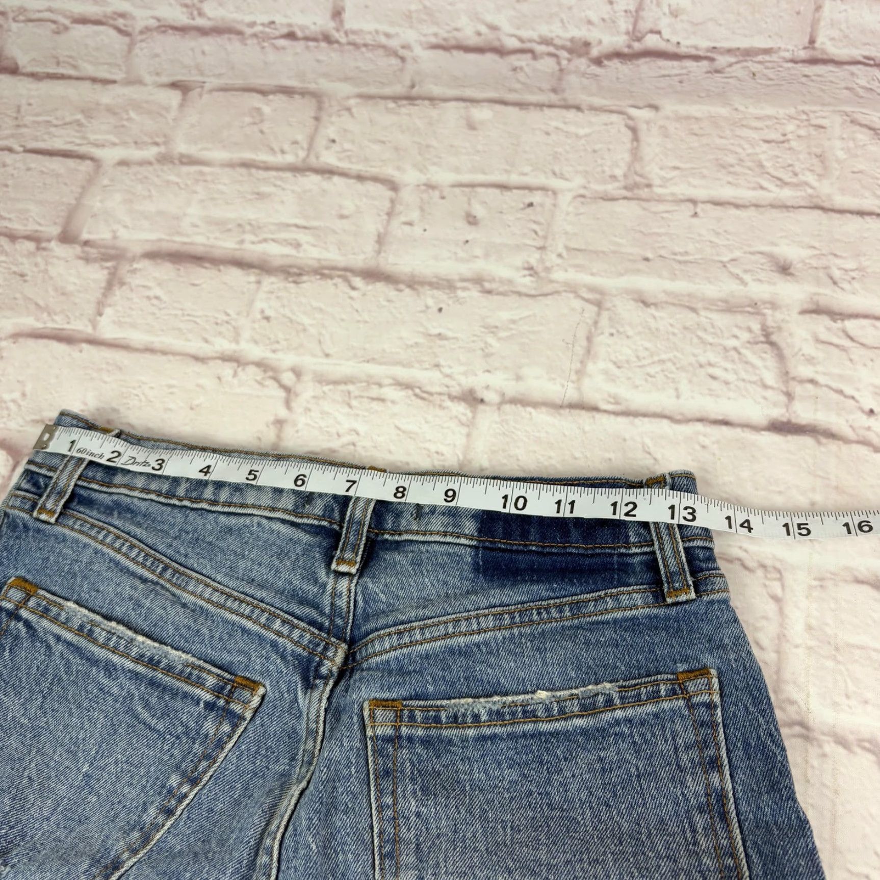 Abercrombie & Fitch Abercrombie & Fitch Jeans Womens 27 Ultra High Rise Kick Flare Distressed Denim Size 27" / US 4 / IT 40 - 7 Thumbnail