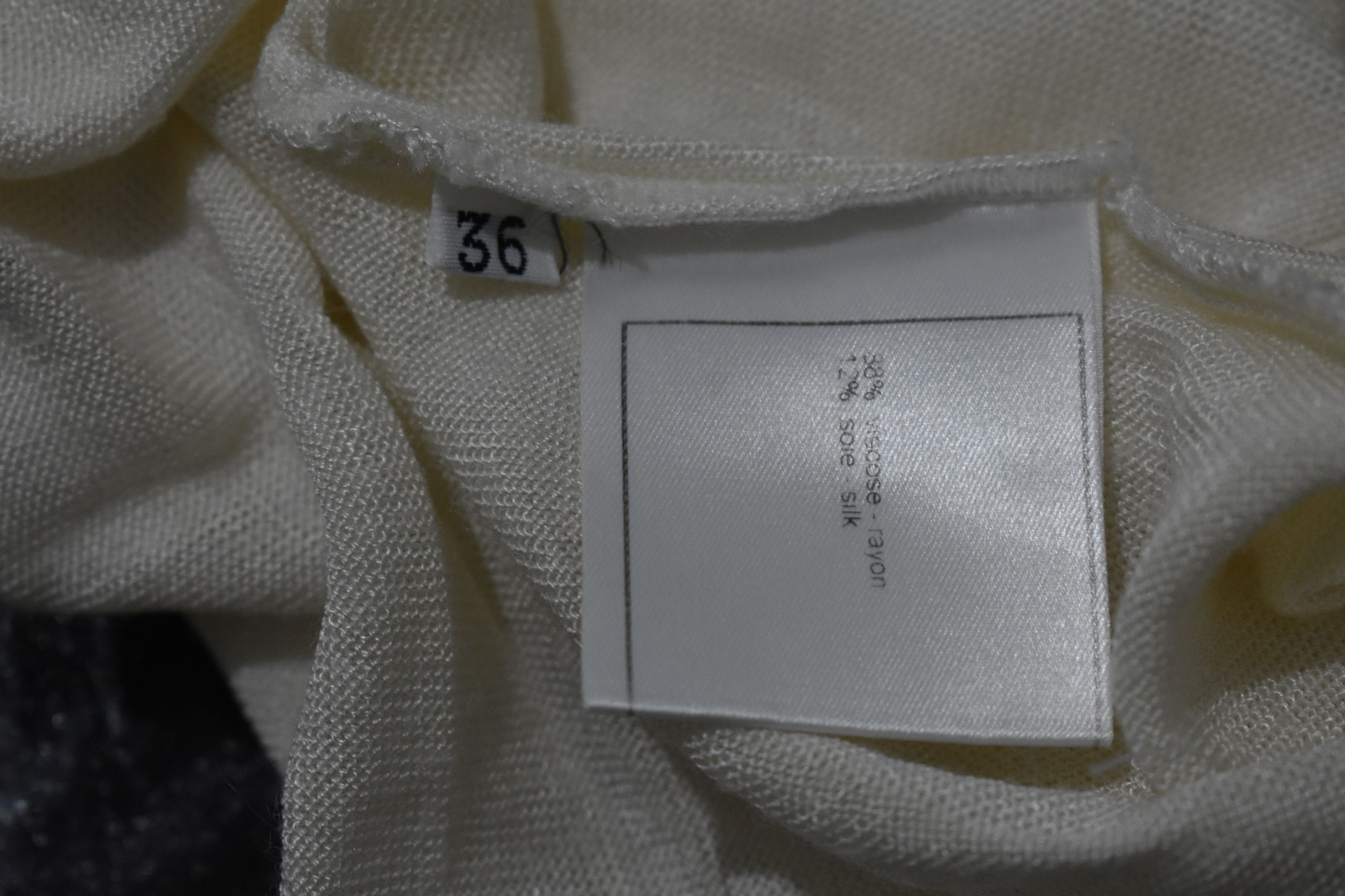 Chanel Vintage Chanel Top Silk Mesh Size XS / US 0-2 / IT 36-38 - 5 Thumbnail