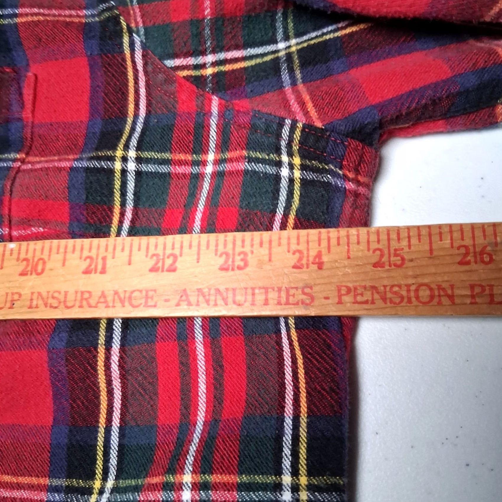 Vintage VINTAGE LL Bean Flannel Shirt Women 1X Red Scotch Plaid Royal Stewart Tartan Shirt Size XL / US 12-14 / IT 48-50 - 6 Thumbnail