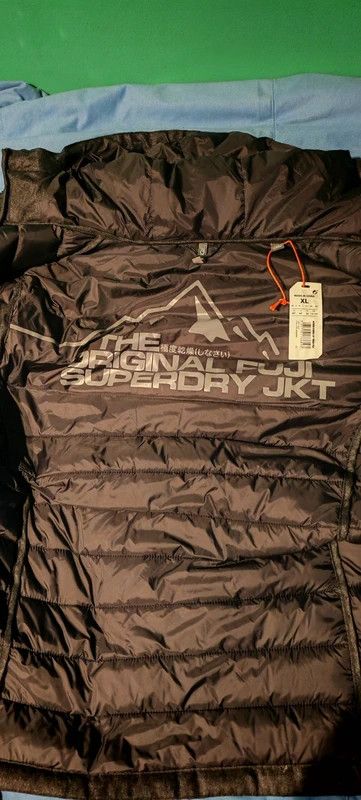 Superdry Superdry hooded double Zip tweed fuji Size US XL / EU 56 / 4 - 3 Thumbnail