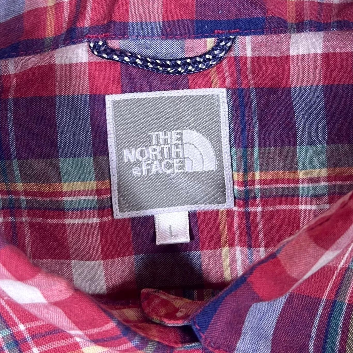 The North Face The North Face TNF Multi Plaid Check Polyester Blend Long Sleeve Shirt Women's L Size L / US 10 / IT 46 - 4 Thumbnail