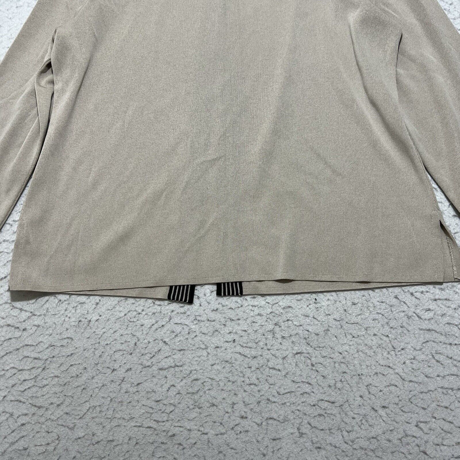 Vintage Vintage Exclusively Misook Collar Closure Cardigan Sweater Size L / US 10 / IT 46 - 12 Thumbnail