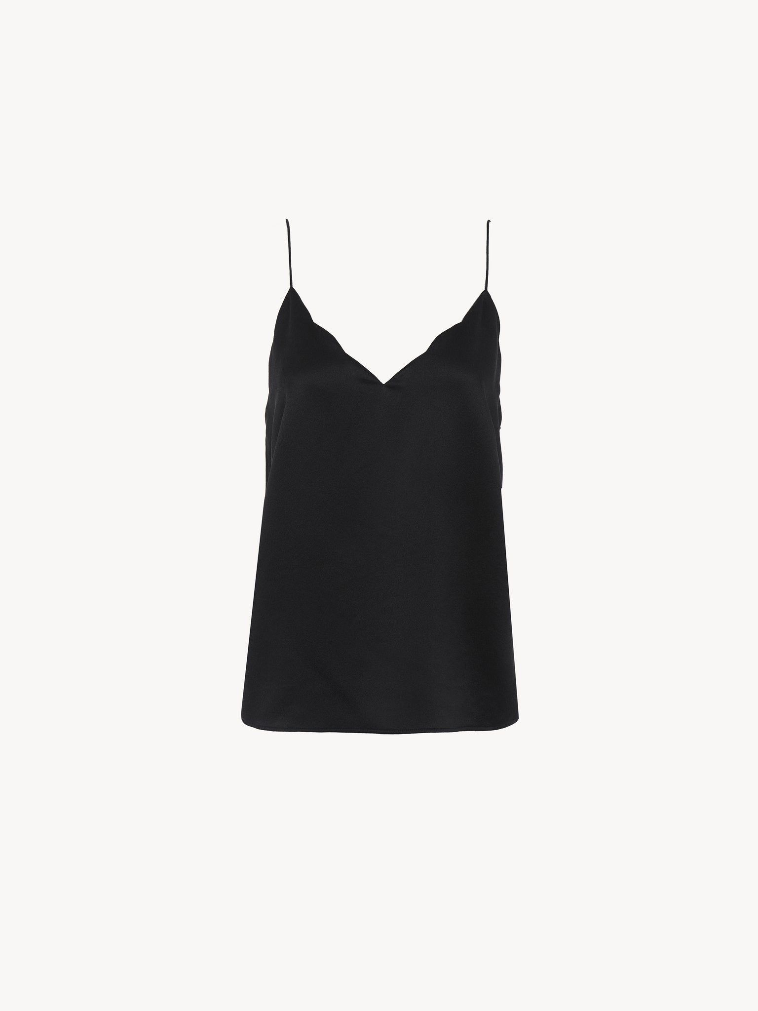 Chloe o1loc1c0325 CHC24 Tank Top in Black Size M / US 6-8 / IT 42-44 - 1 Thumbnail