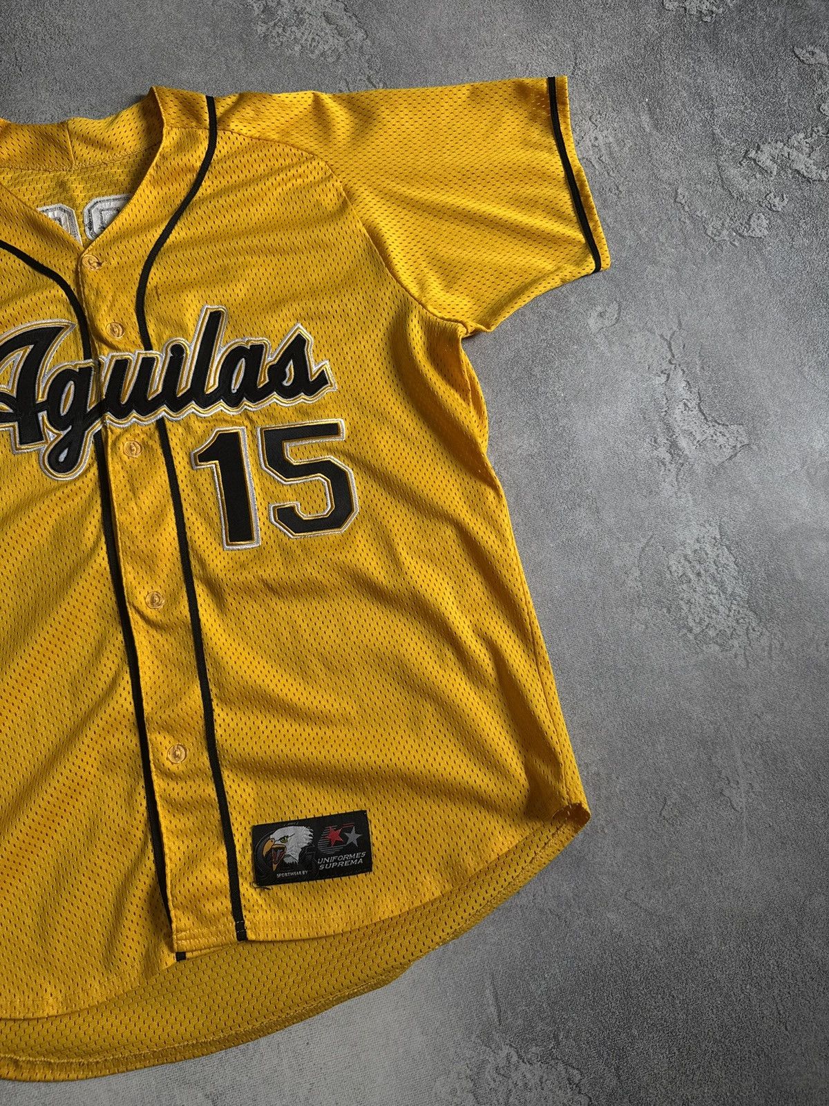 MLB MLB Baseball ⚾️ Aguilas 15 Furcal jersey tee tshirts polo Size US XL / EU 56 / 4 - 8 Thumbnail