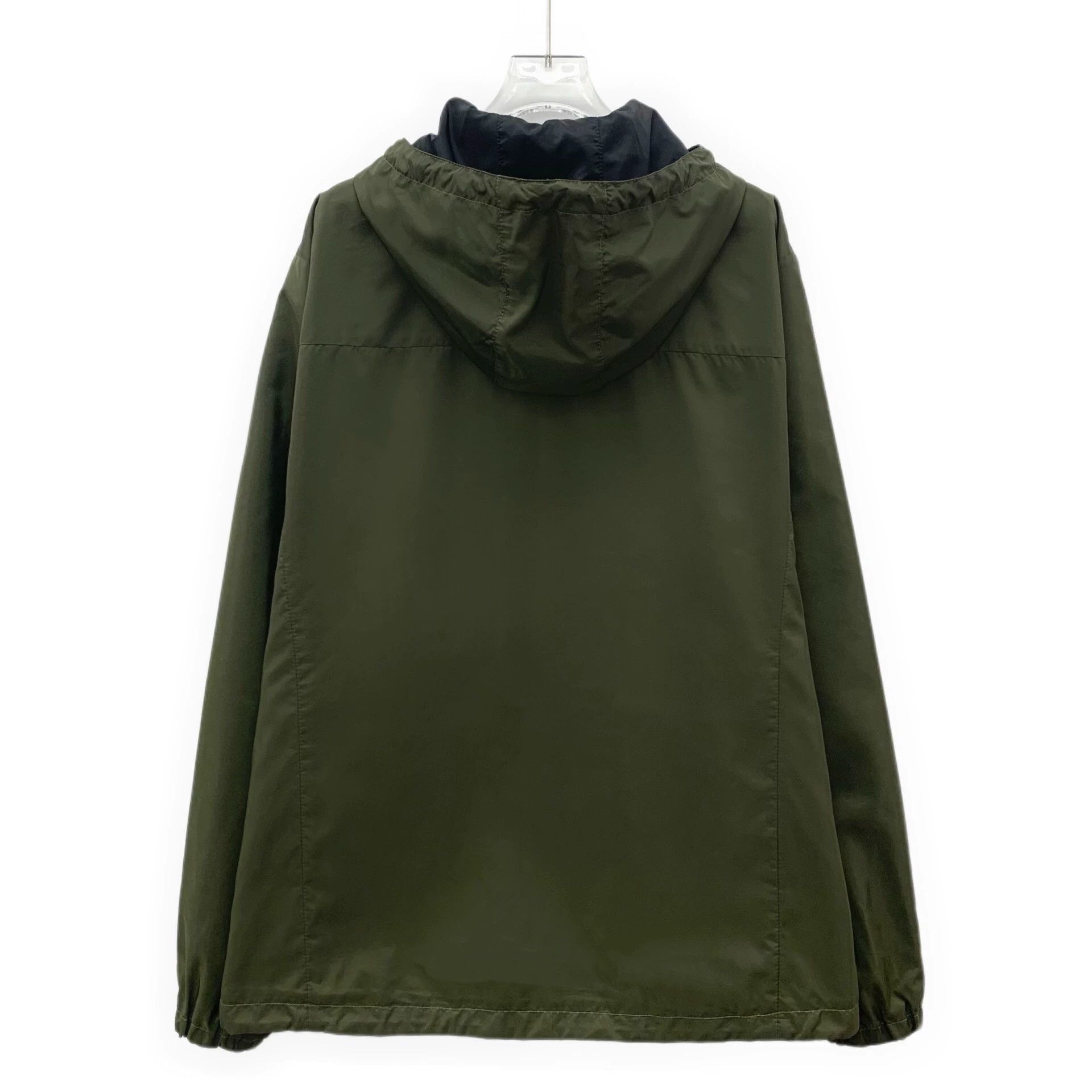 Prada Prada Two-Tone Logo Triangle Tag Reversible Zipper Jacket Size US XXL / EU 58 / 5 - 4 Thumbnail