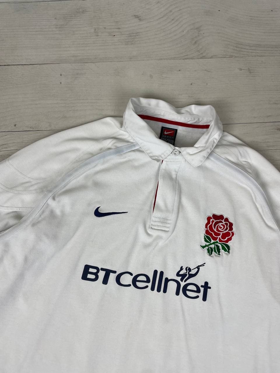 Nike Nike England Union Rugby 1999 2000 Long Sleeve Jersey Size US XL / EU 56 / 4 - 2 Thumbnail