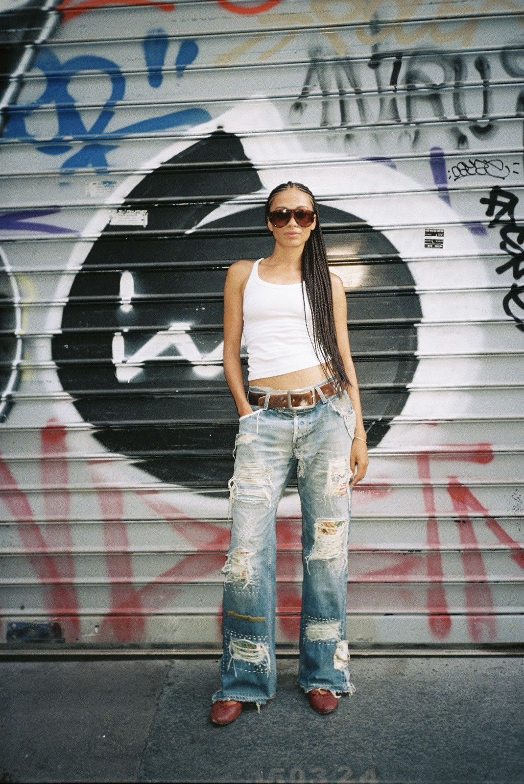 Other Battosaï Boro-Boro Jeans Size 26" / US 2 / IT 38 - 1 Thumbnail