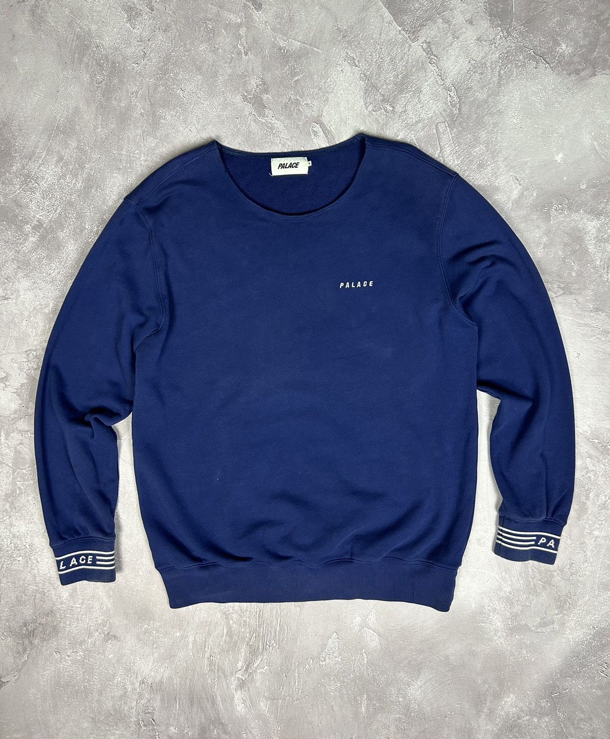 Hypebeast × Palace PALACE P-Rib Crew neck Logo Sweatshirt sz M RARE Size US M / EU 48-50 / 2 - 1 Thumbnail
