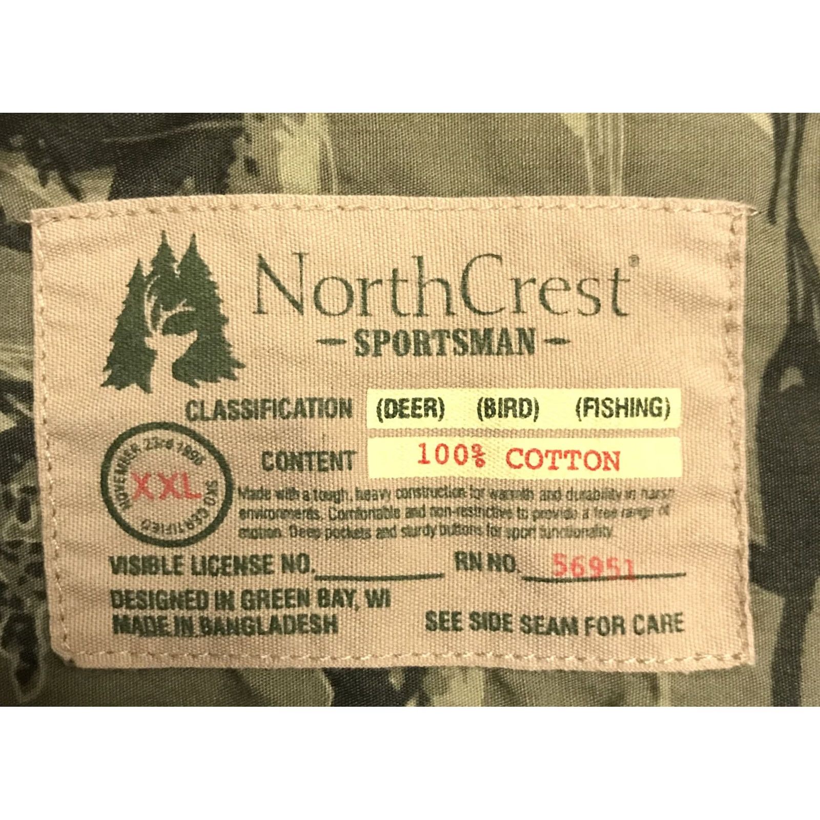Vintage Northcrest Sportsman Shirt Button-Up 2XL Green Dogs B547 Men Long Sleeve Button-Down Collar 100% Cotton Vintage No Size US XXL / EU 58 / 5 - 3 Thumbnail