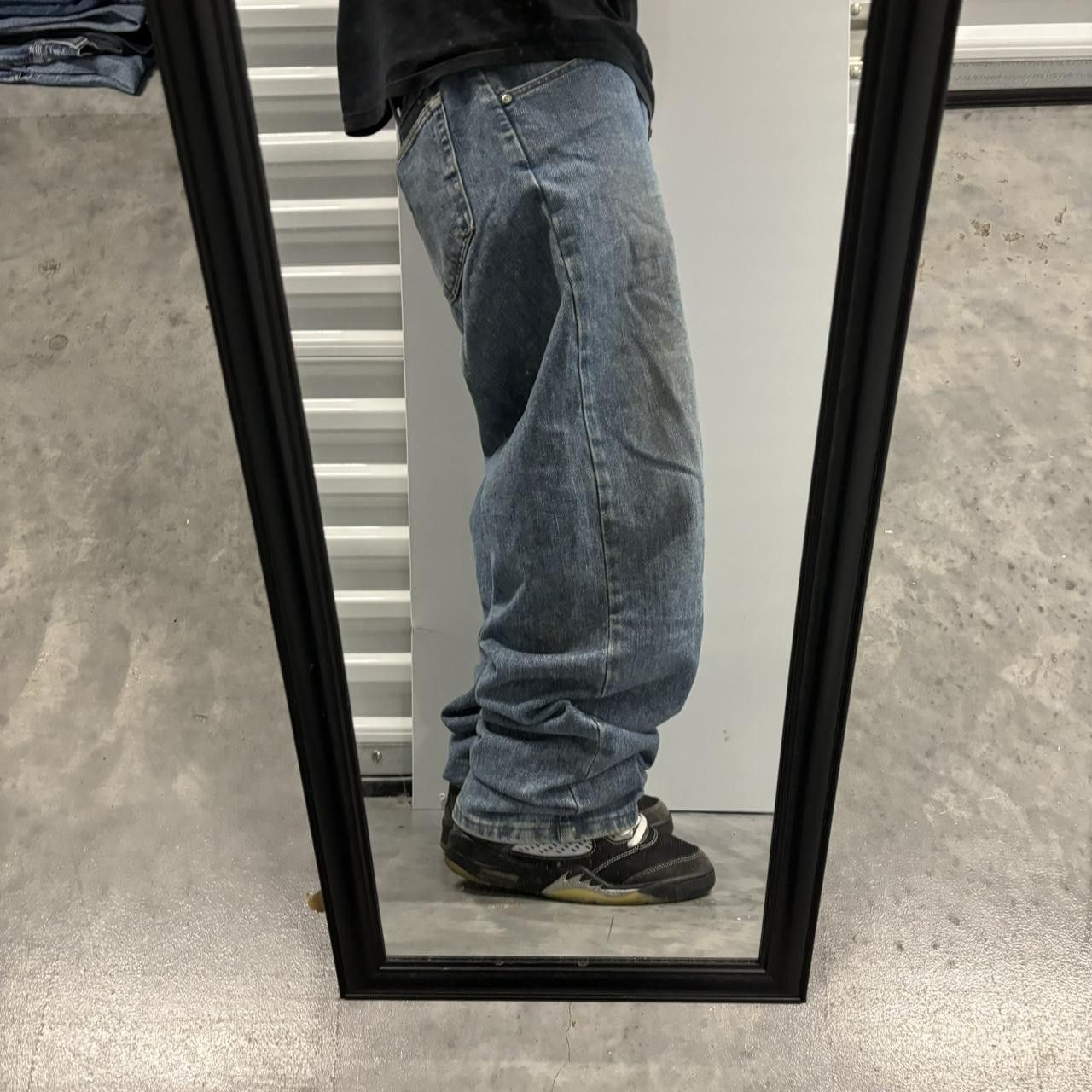 Japanese Brand × Streetwear × Vintage Crazy Vintage Y2K/2000s Baggy Medium  wash Skater Denim Jeans! | Grailed