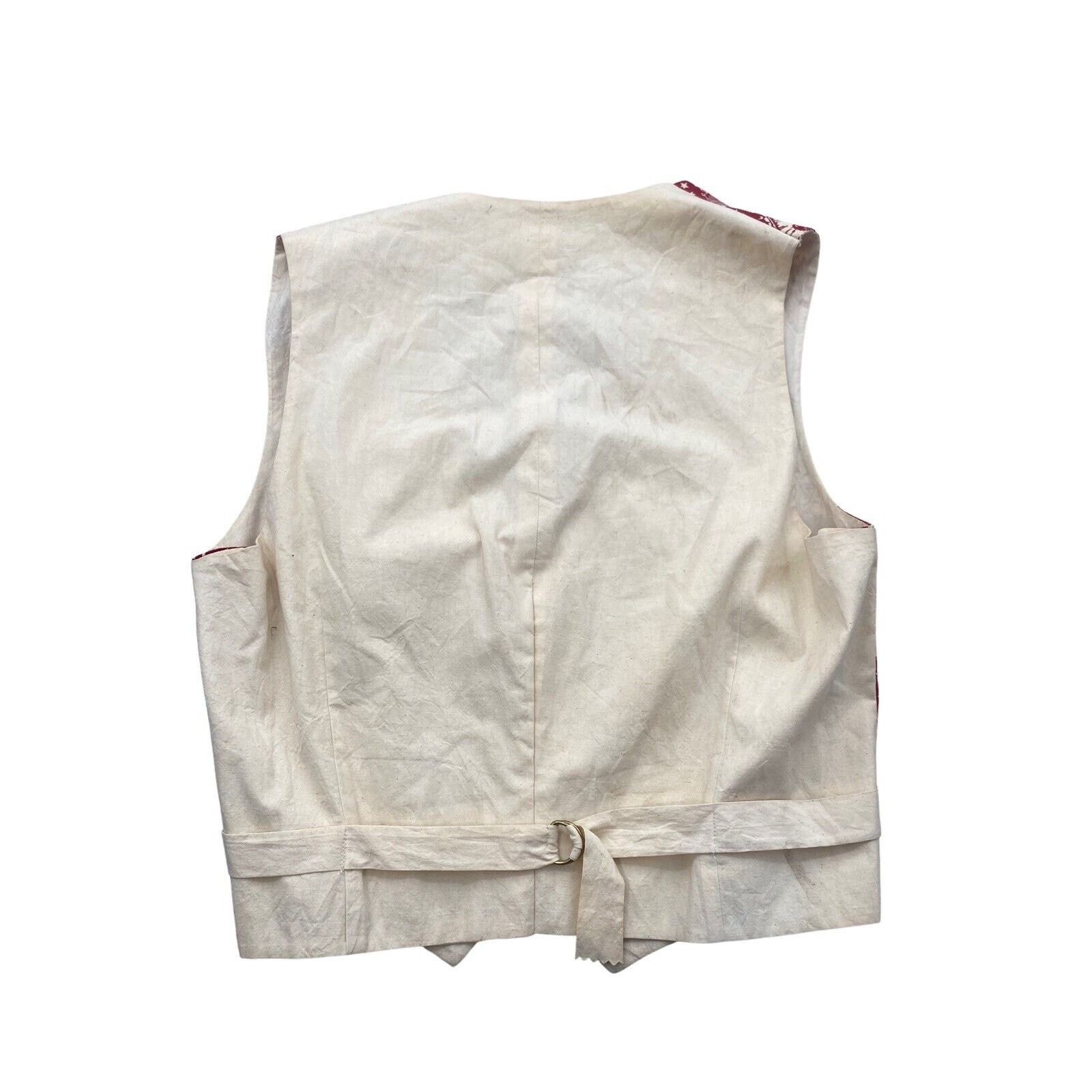 Other Unisex Vintage Red Cream Hooters Livery UGLY CHRISTMAS Vest Size US L / EU 52-54 / 3 - 3 Thumbnail