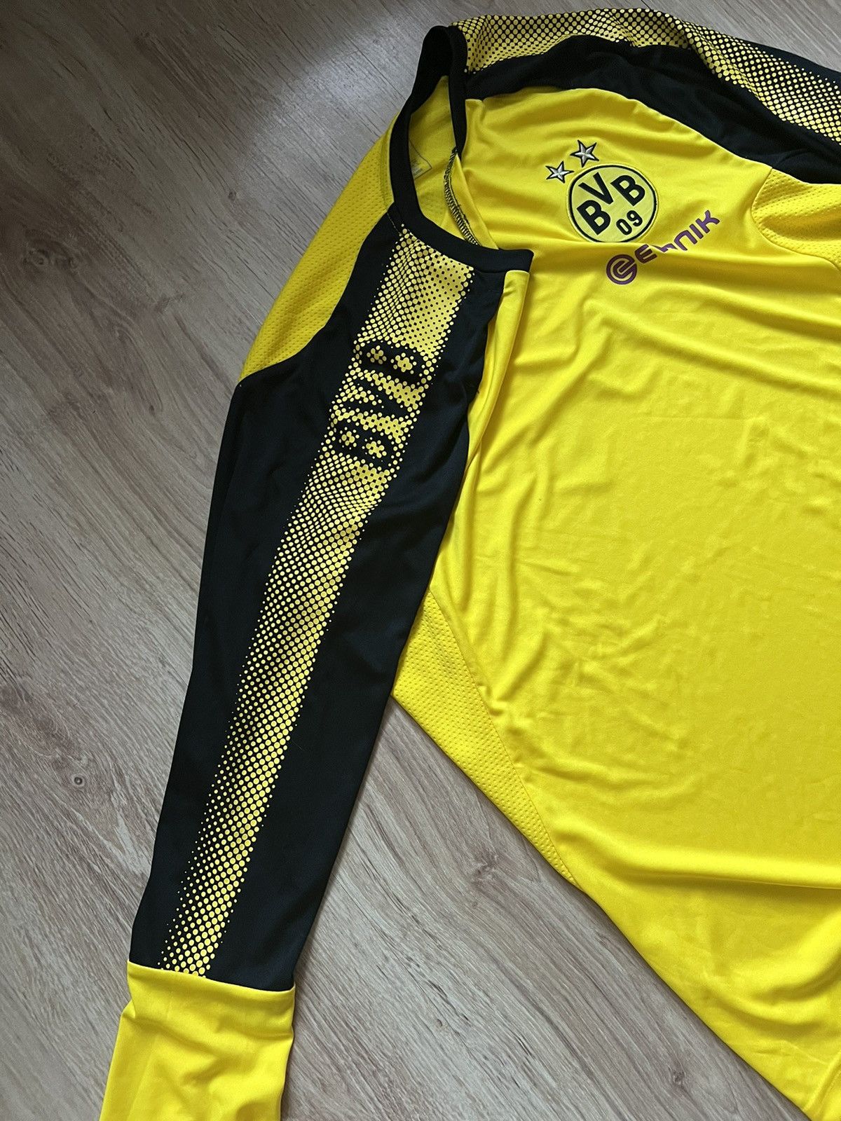 Puma 2017-18 BVB Borussia Dortmund Puma Training L/S Shirt Jersey Size US L / EU 52-54 / 3 - 9 Thumbnail