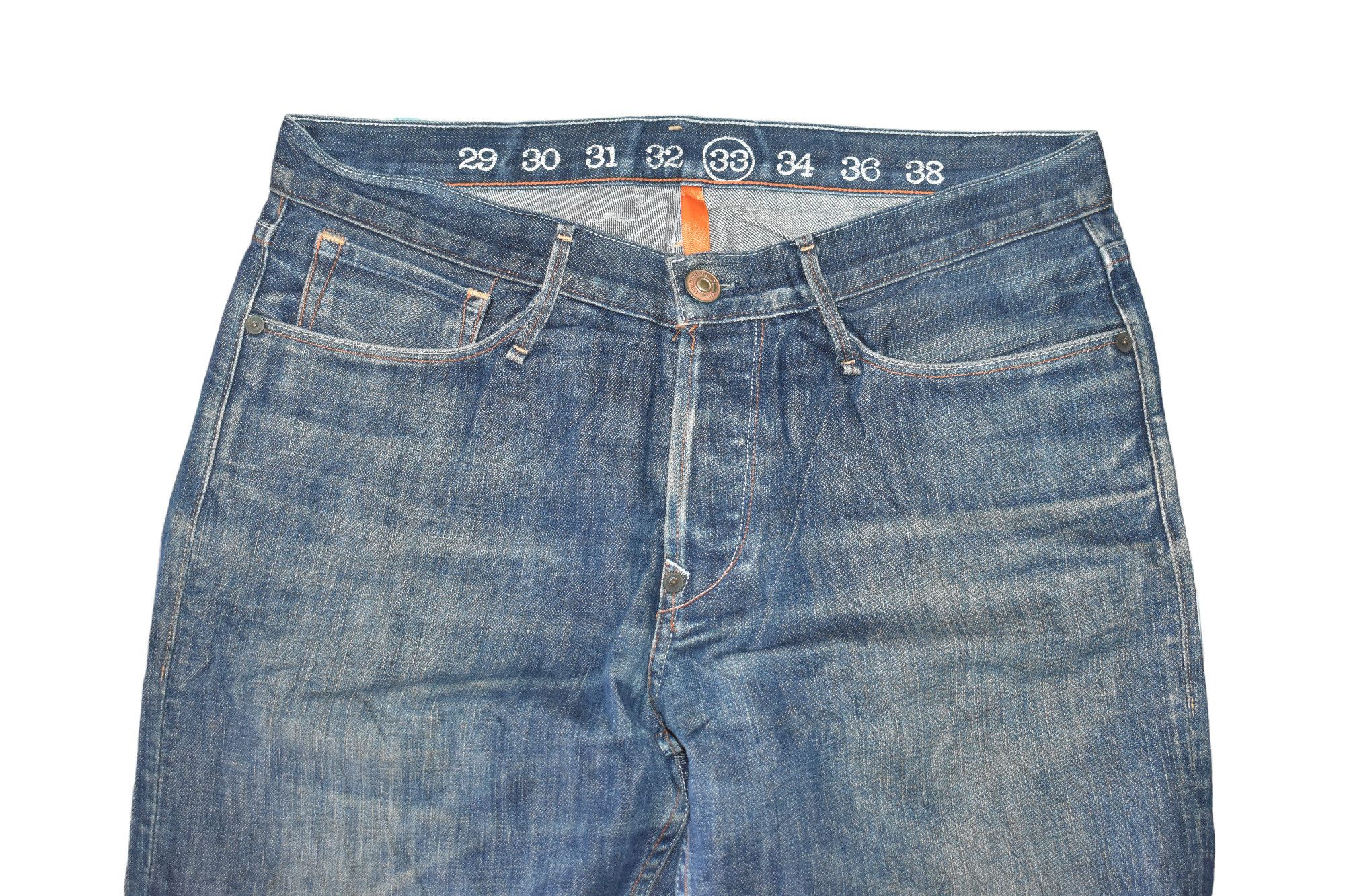 Earnest Sewn × Japanese Brand Vintage earnest sewn distressed jeans size 33 Size US 33 - 3 Thumbnail