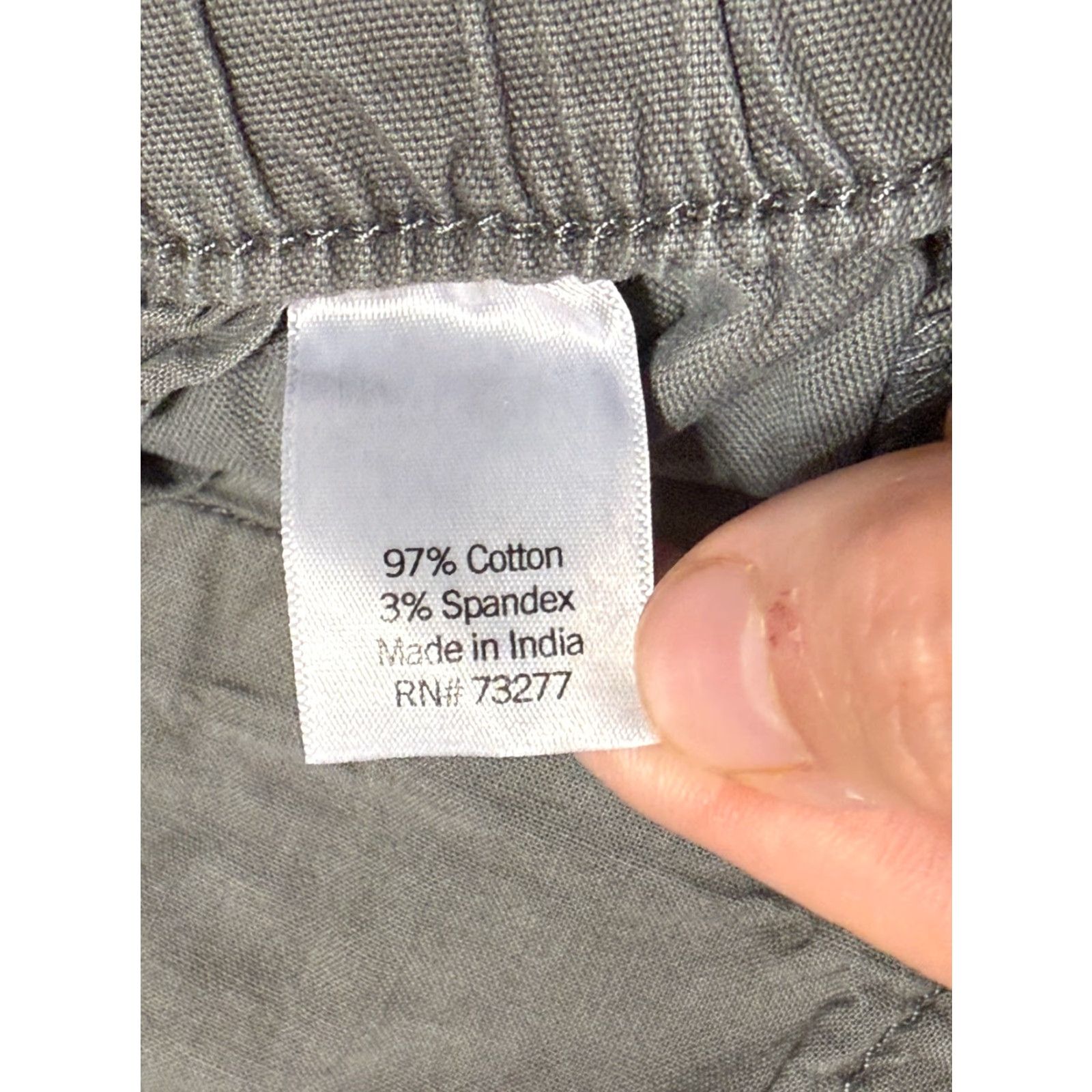 Vintage Sonoma Pants Women's Large Gray Tie Waist Casual 38" Length Womens Size 36" / US 14 / IT 50 - 5 Thumbnail