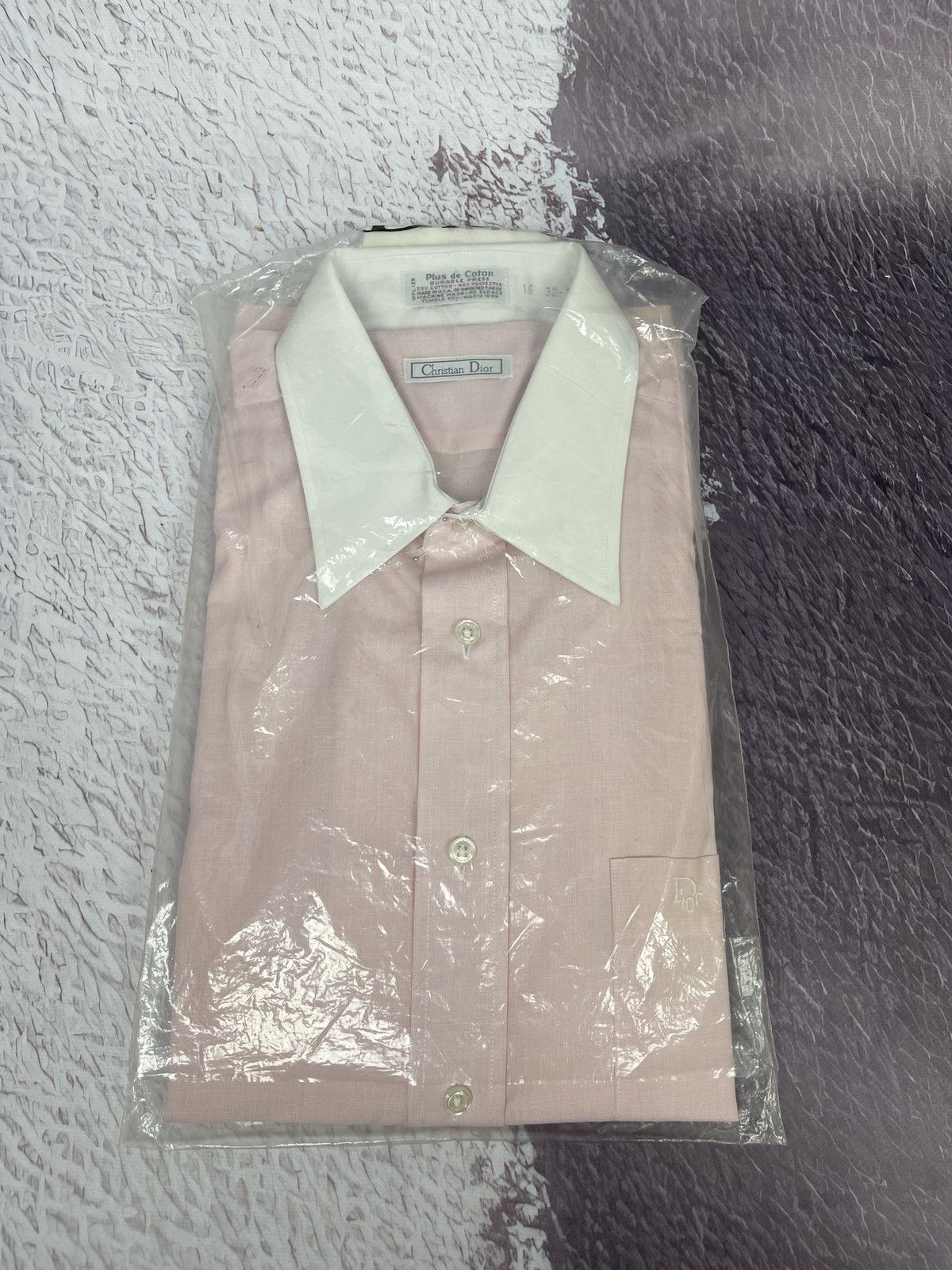 Christian Dior Monsieur New Christian Dior vintage made in USA deadstock shirt Size US L / EU 52-54 / 3 - 2 Thumbnail