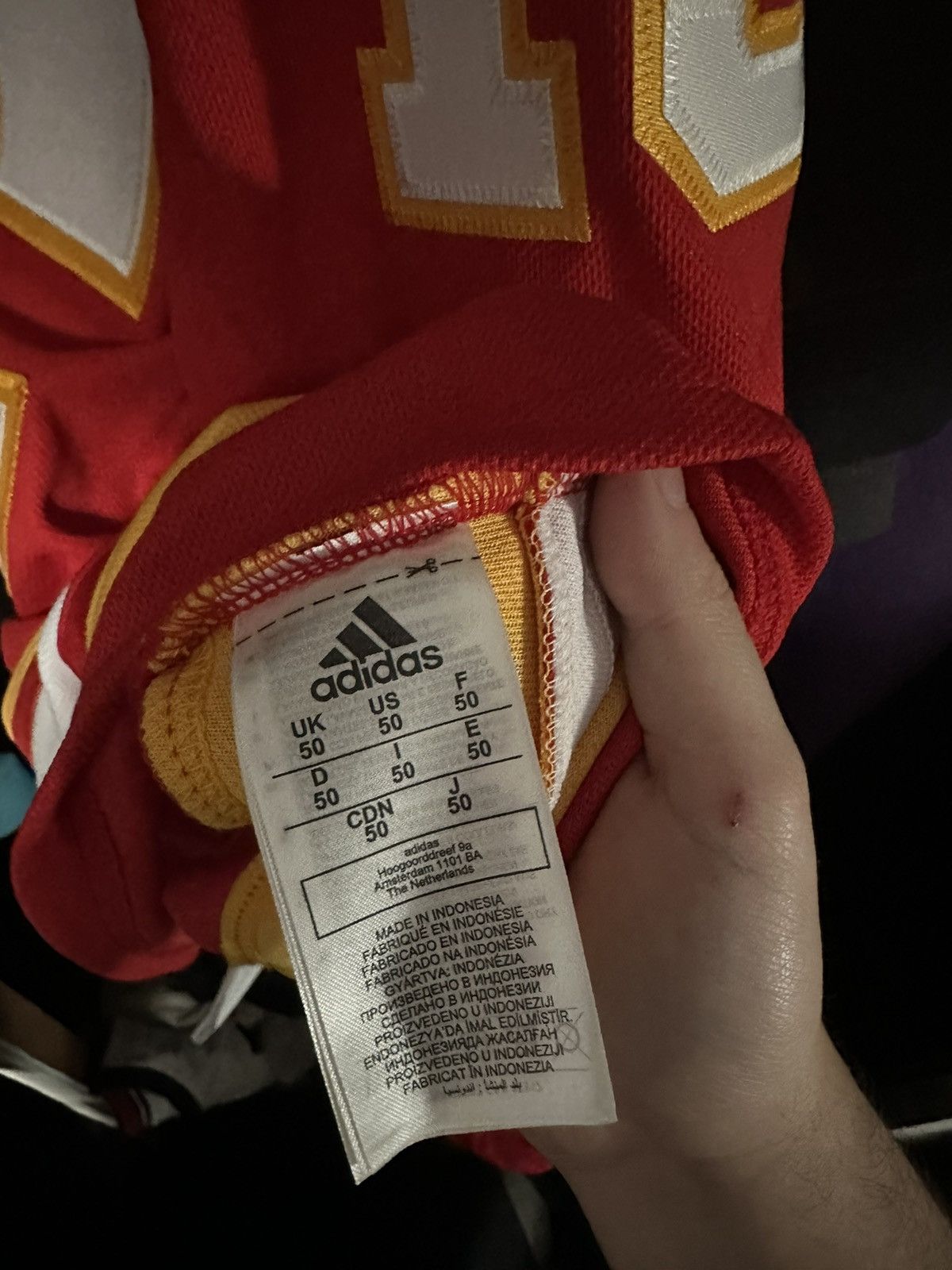 NHL Matthew Tkachuk Red Calgary Flames Home Size US M / EU 48-50 / 2 - 6 Thumbnail