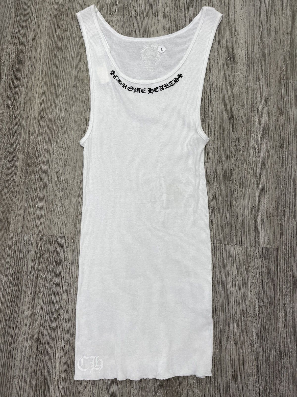 Chrome Hearts Chrome hearts tank top black/white Size L / US 10 / IT 46 - 1 Thumbnail