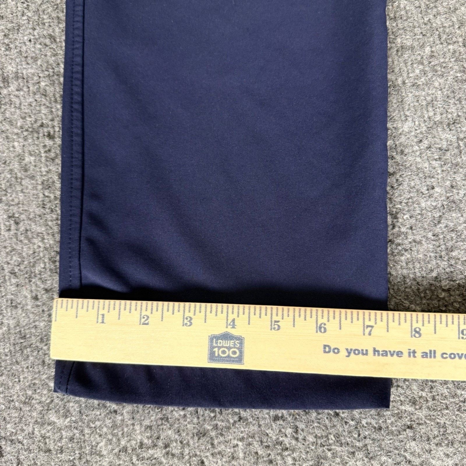 Under Armour Under Armour Mens Golf Chino Pants Blue 32x30 (Fits 30x29) Size US 30 / EU 46 - 9 Thumbnail