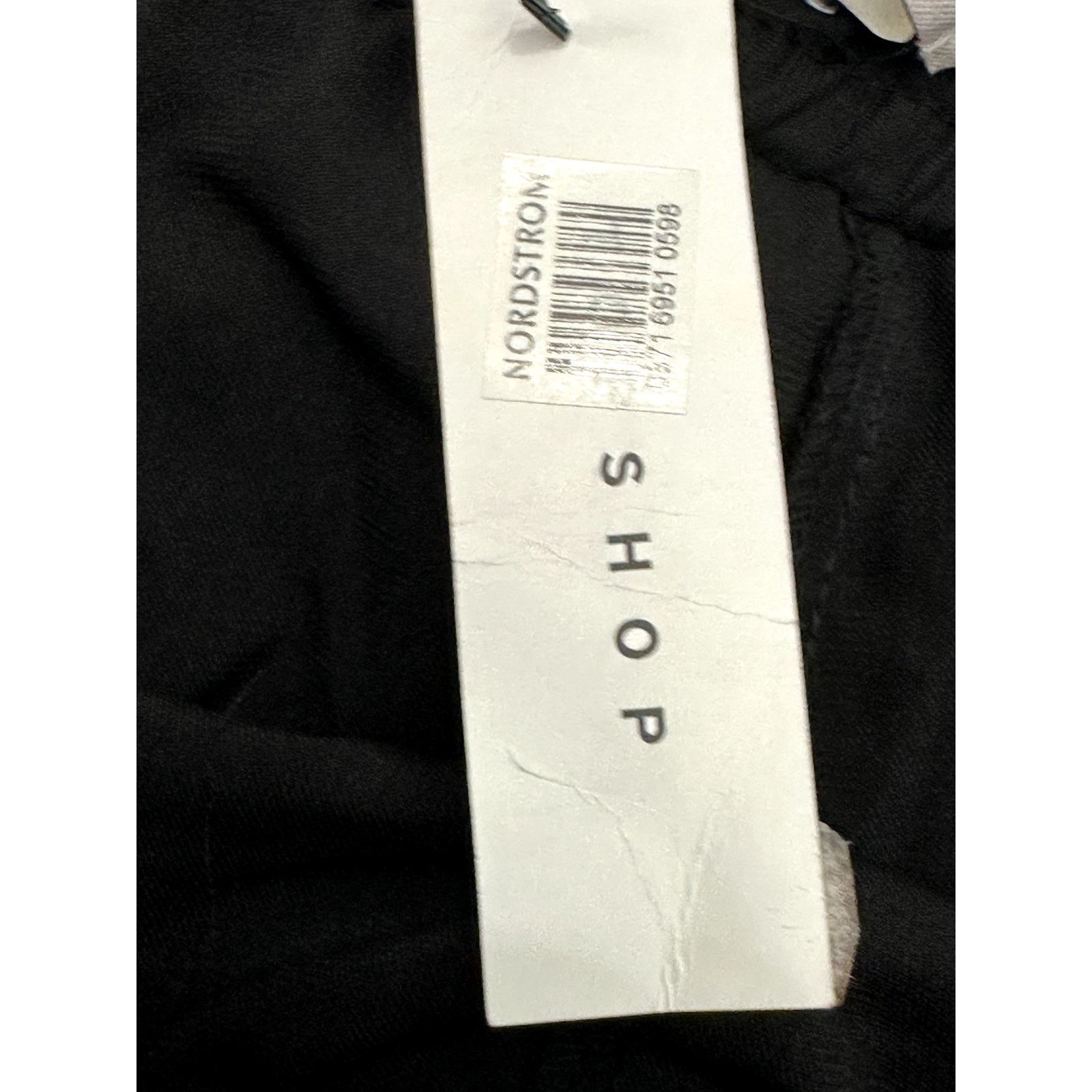 Topshop Topshop Pants Asymmetric Ruffle Overlay Design Black 14 NWT Size 36" / US 14 / IT 50 - 8 Thumbnail