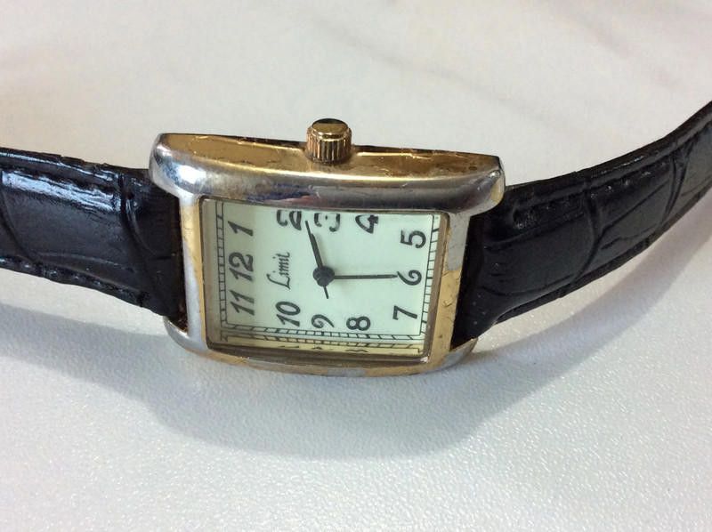 Designer limit ladies black leather strap Size ONE SIZE - 1 Thumbnail