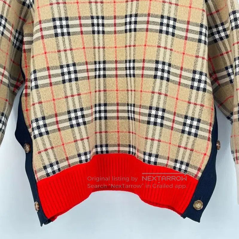 Burberry Burberry Knit Sweater in Light Brown for Women. Size L / US 10 / IT 46 - 4 Thumbnail