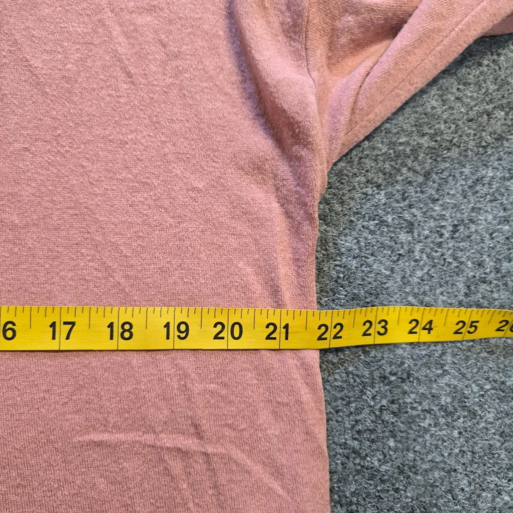 Madewell Madewell Top Womens Size Medium Pink Crew Neck Fuzzy Soft Long Sleeve Casual Blouse Knit Viscose Shirt Size M / US 6-8 / IT 42-44 - 5 Thumbnail