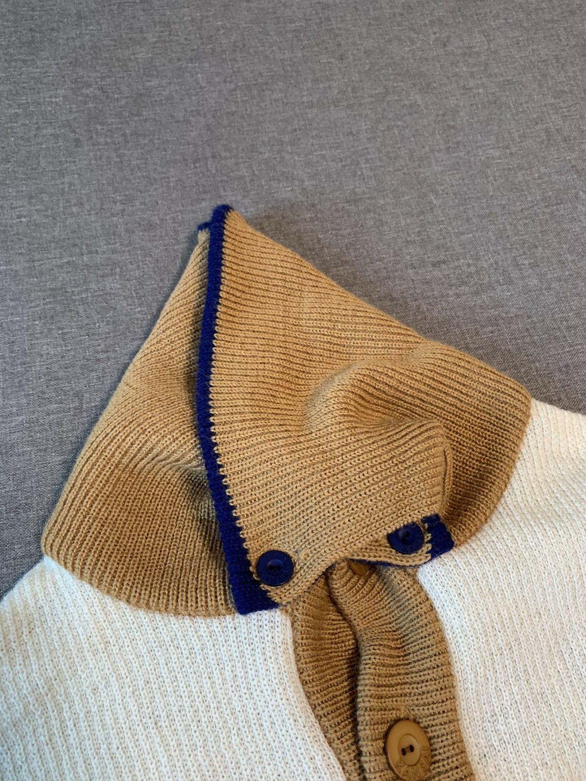 Japanese Brand Kansai Yamamoto O2 Artand Craft Knitted Cardigan Made Japan Size US M / EU 48-50 / 2 - 8 Thumbnail