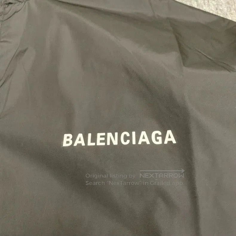Balenciaga Balenciaga Black Nylon Jacket S. Size US S / EU 44-46 / 1 - 6 Thumbnail