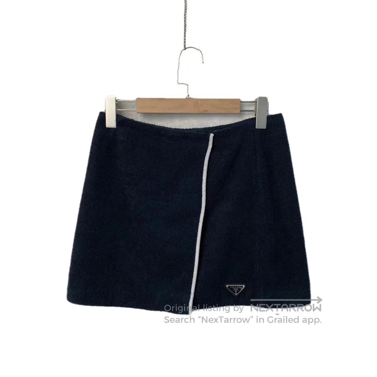 Prada Prada Triangle mark towel skirt| Size 27" / US 4 / IT 40 - 1 Thumbnail