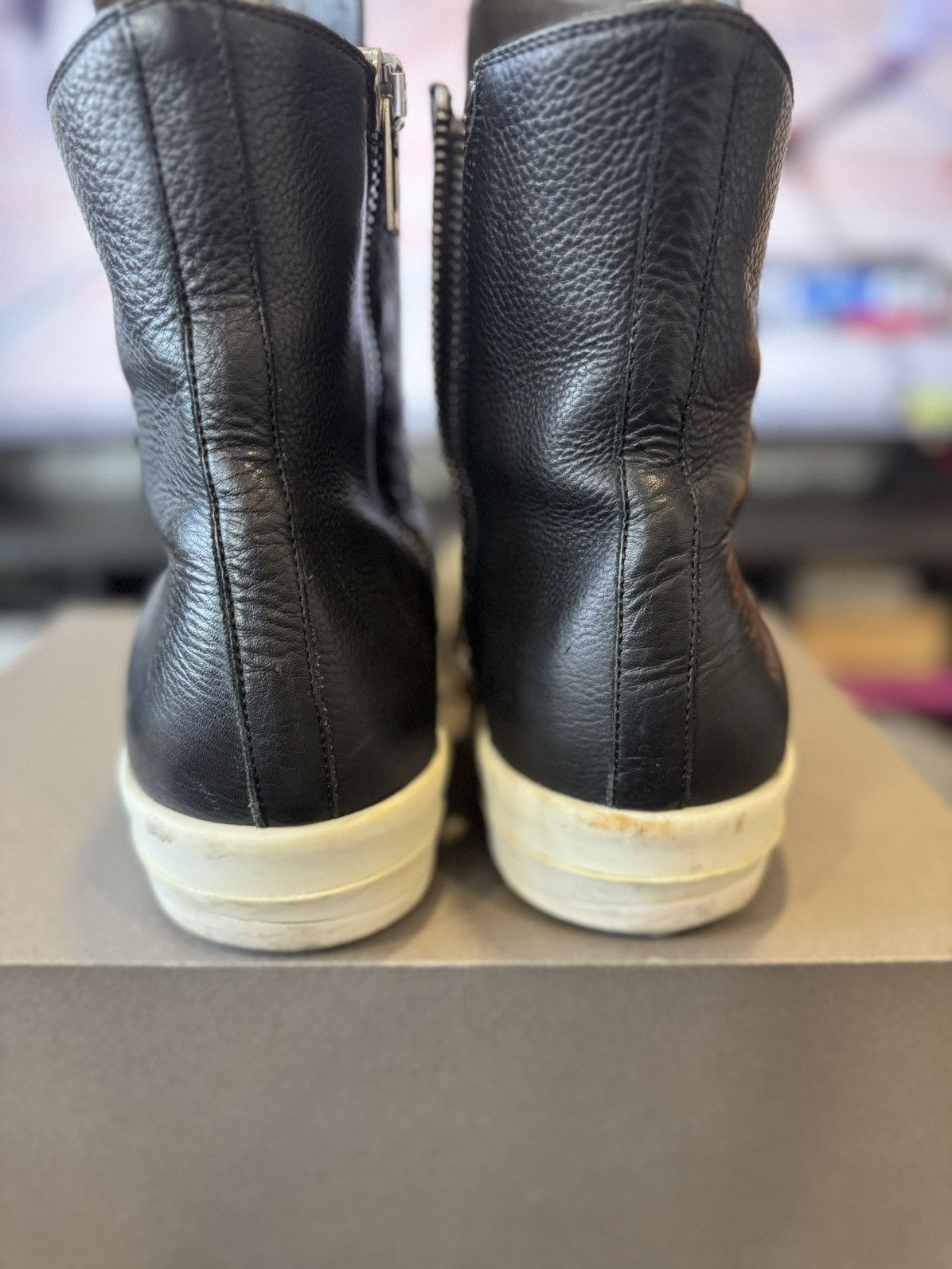 Rick Owens Mainline Leather Ramomes