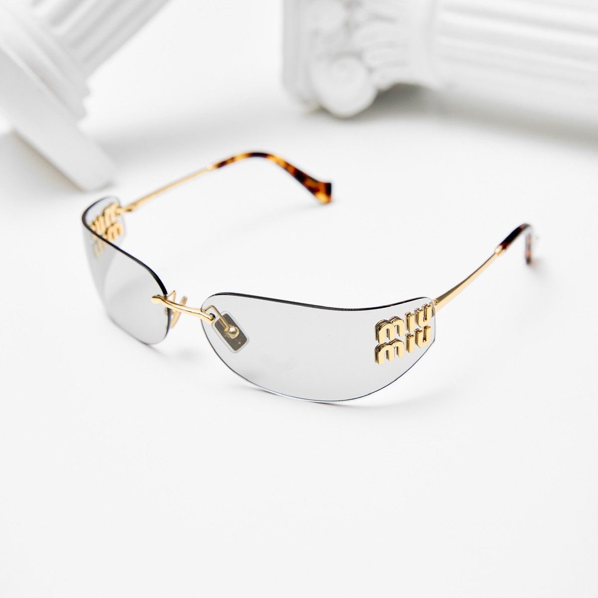 Miu Miu MIU MIU 0MU A51S 5AK50K SUNGLASSES Size ONE SIZE - 1 Thumbnail