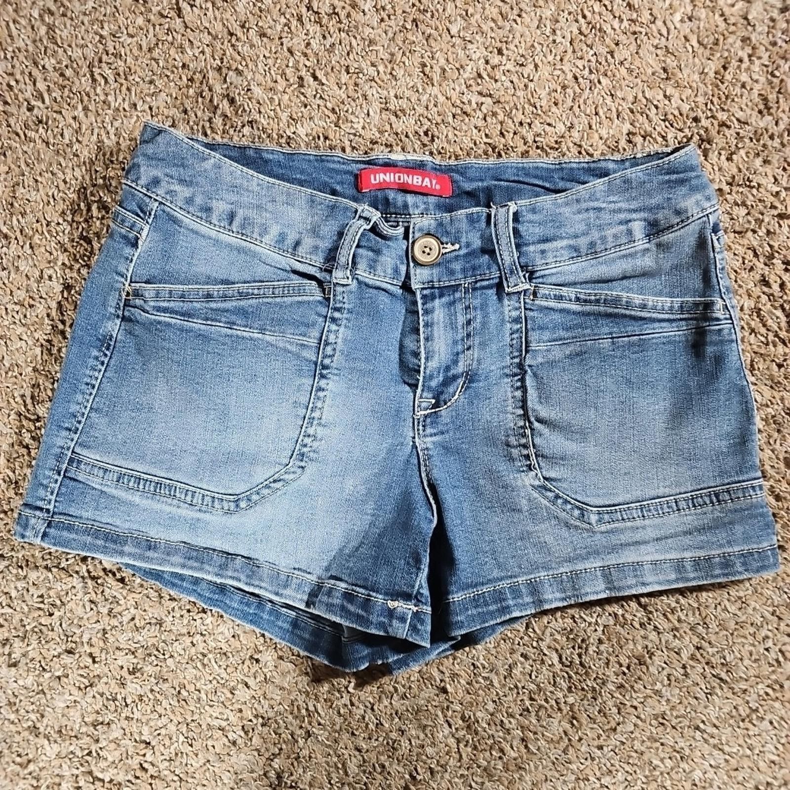 UNIONBAY Unionbay Sz 7 Denim Jean Shorts Size 30" / US 8 / IT 44 - 1 Thumbnail