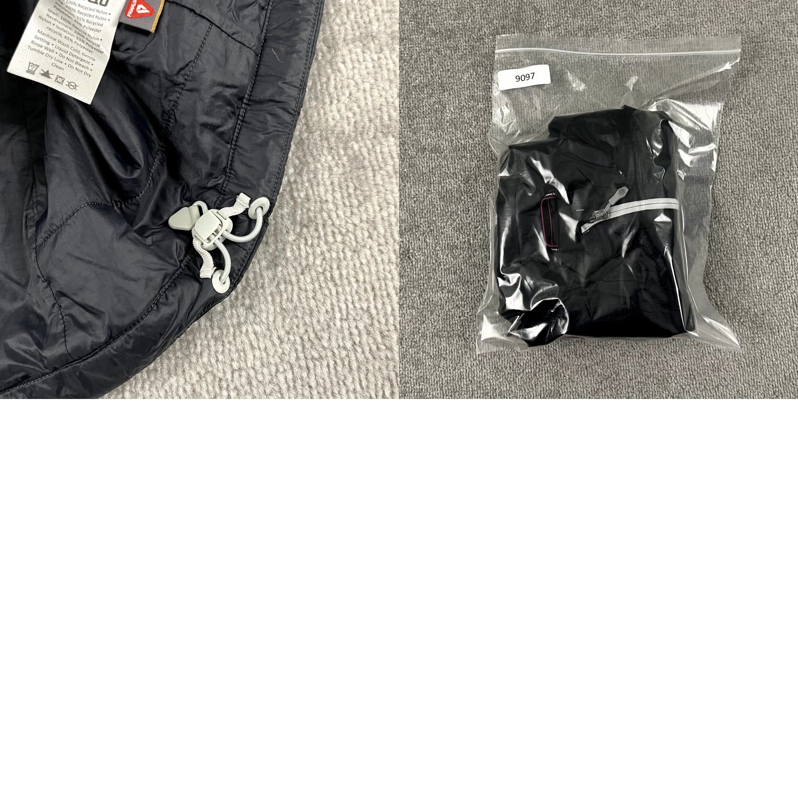 Vintage STIO Vest Medium Boundary Black Azura Lightweight Quilted Full Zip Nylon Womens Size M / US 6-8 / IT 42-44 - 9 Thumbnail