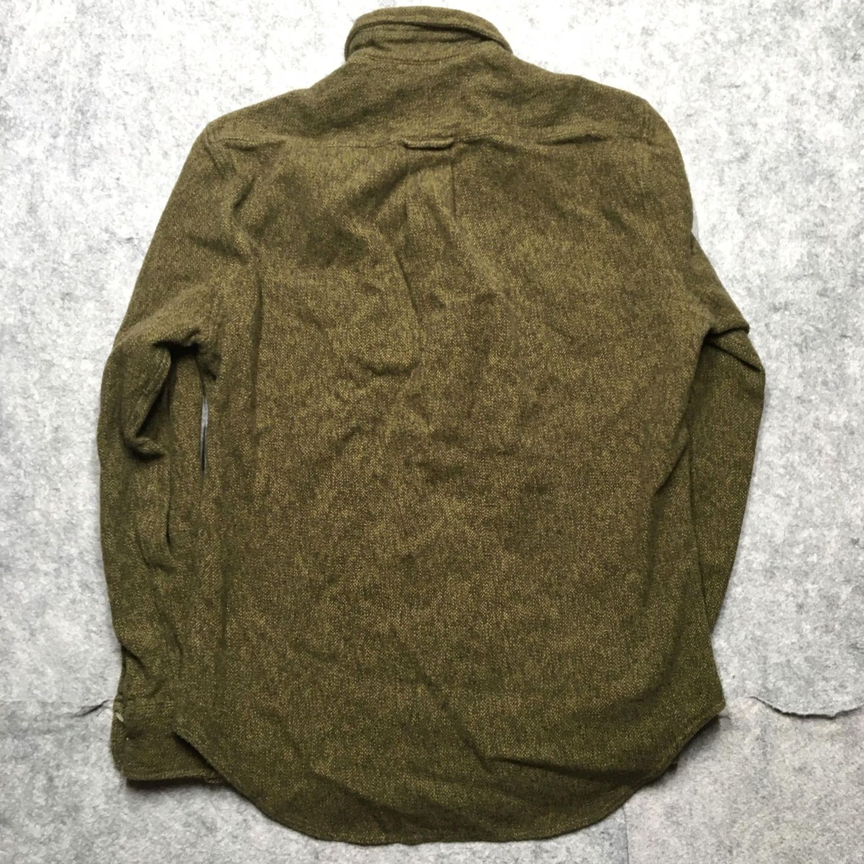 Vintage Gitman Bros Shirt Mens Small S Green Herringbone Long Sleeve Button Up USA Made Size US S / EU 44-46 / 1 - 6 Thumbnail