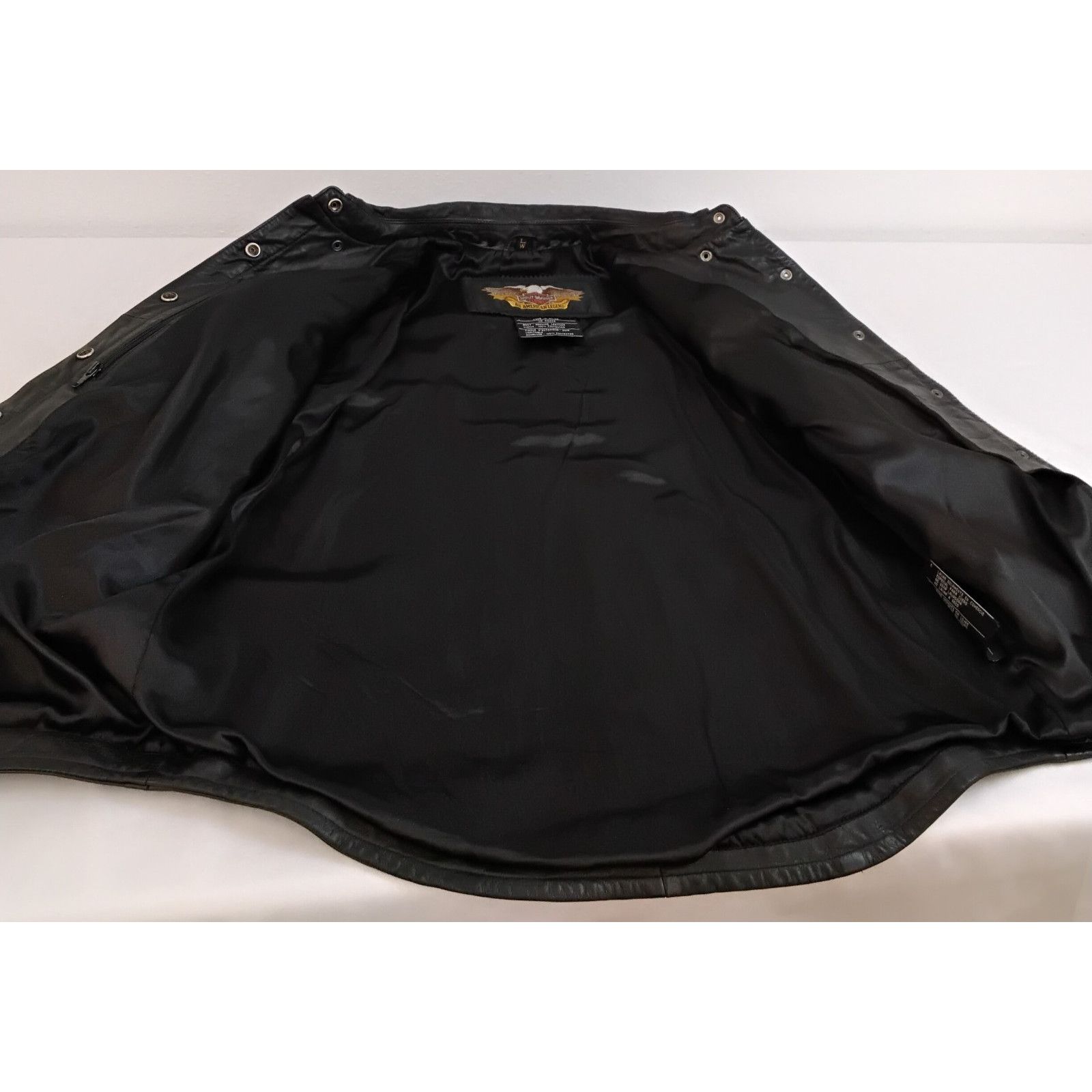 Harley Davidson Harley Davidson Leather Jacket Women's L Black Embossed Size L / US 10 / IT 46 - 6 Thumbnail